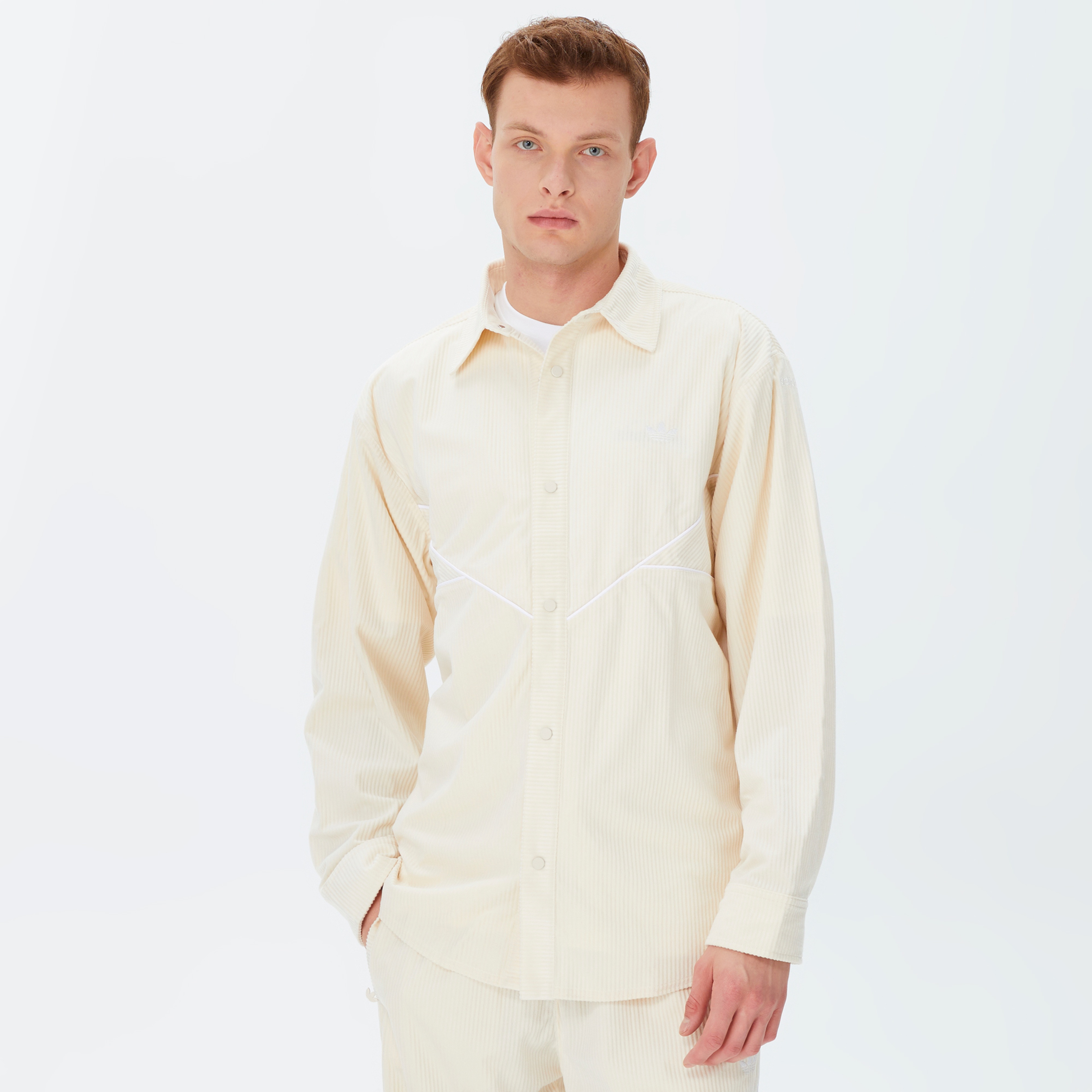 adidas C+ Erkek Bej Gömlek