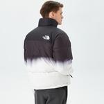 The North Face 96 Nuptse Dip Dye Erkek Siyah Mont