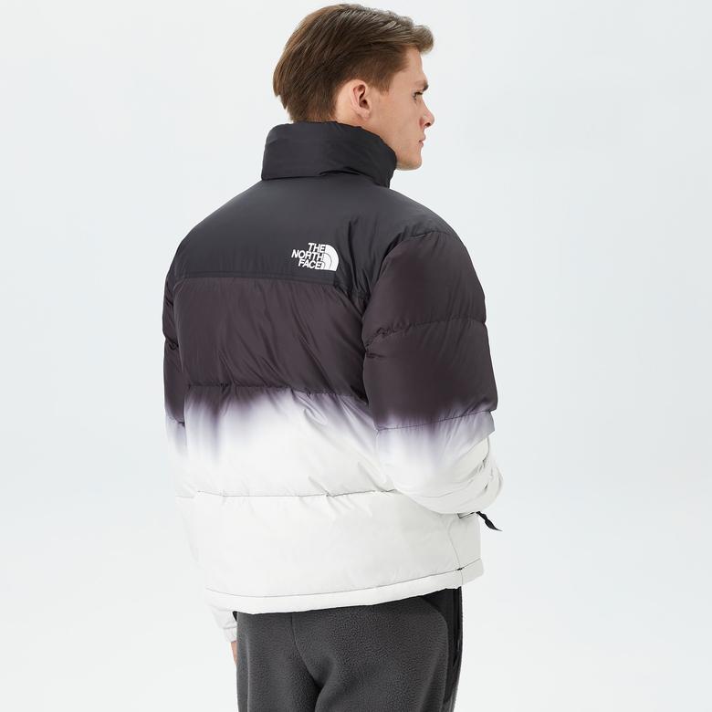 The North Face 96 Nuptse Dip Dye Erkek Siyah Mont