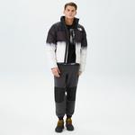 The North Face 96 Nuptse Dip Dye Erkek Siyah Mont