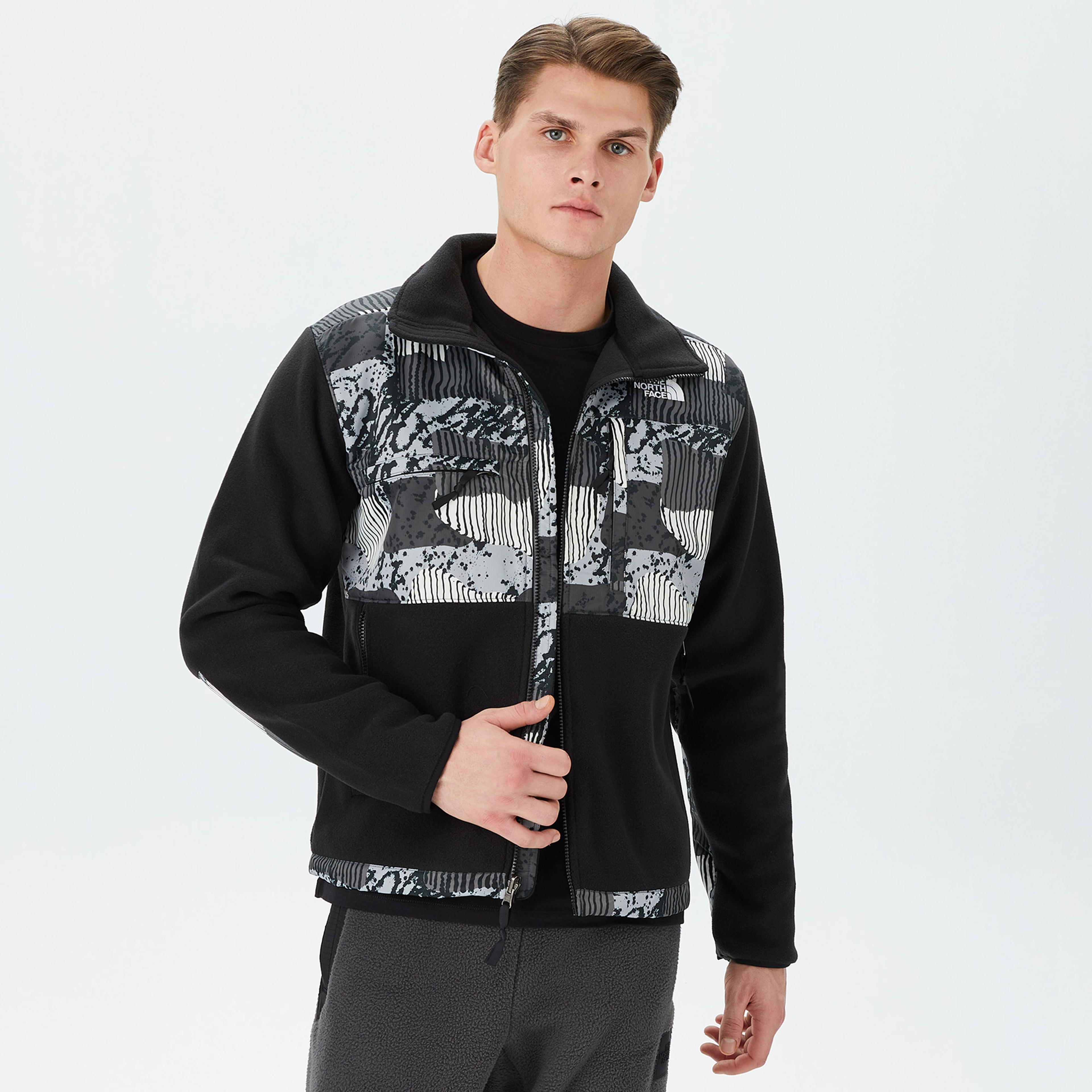 The North Face Denali Erkek Siyah Polar Ceket