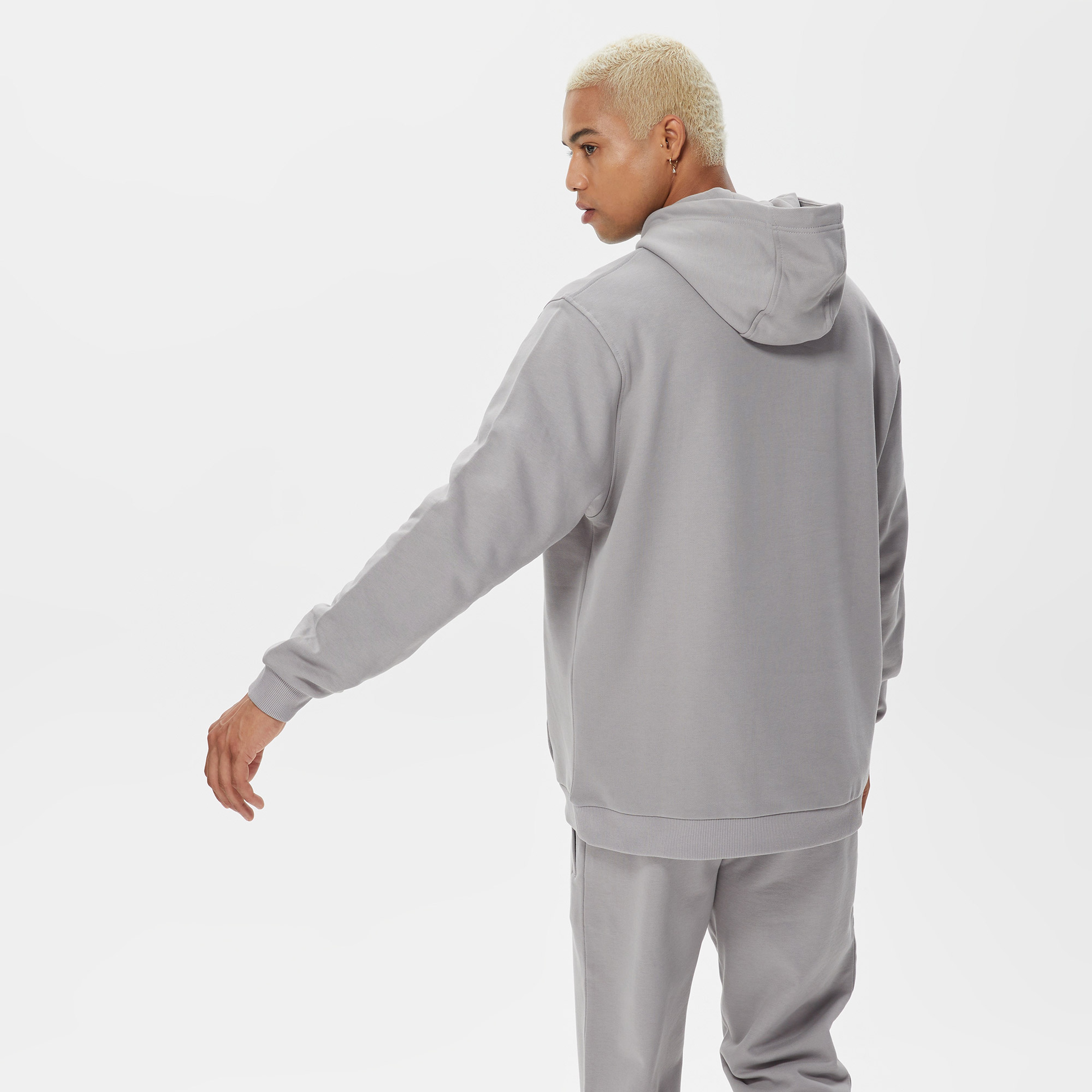 UNITED4 1.0 Essentials Erkek Gri Hoodie