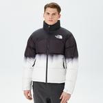 The North Face 96 Nuptse Dip Dye Erkek Siyah Mont