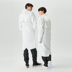 Rains Longer Unisex Beyaz Yağmurluk