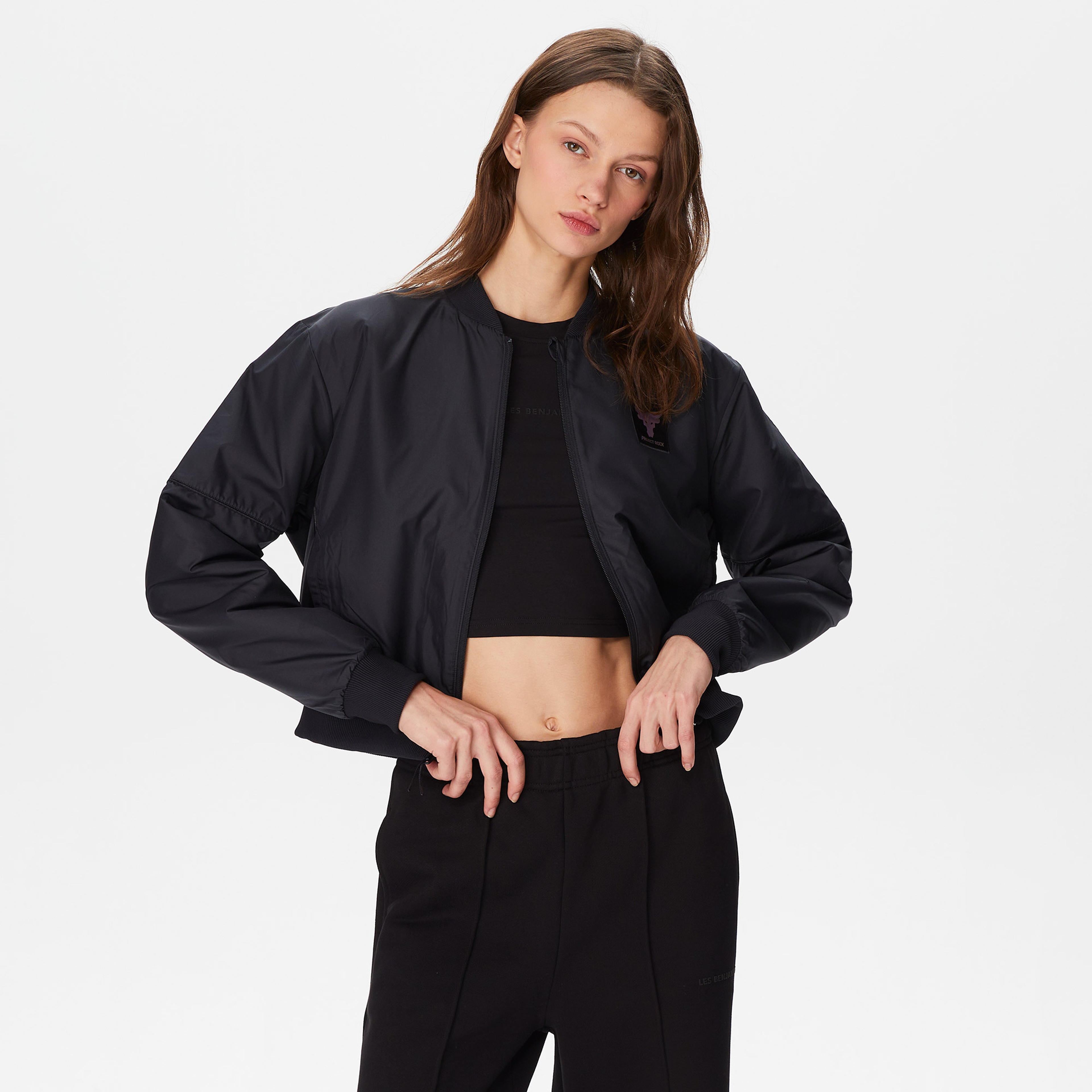 Under Armour The Rock Kadın Siyah Rüzgarlık