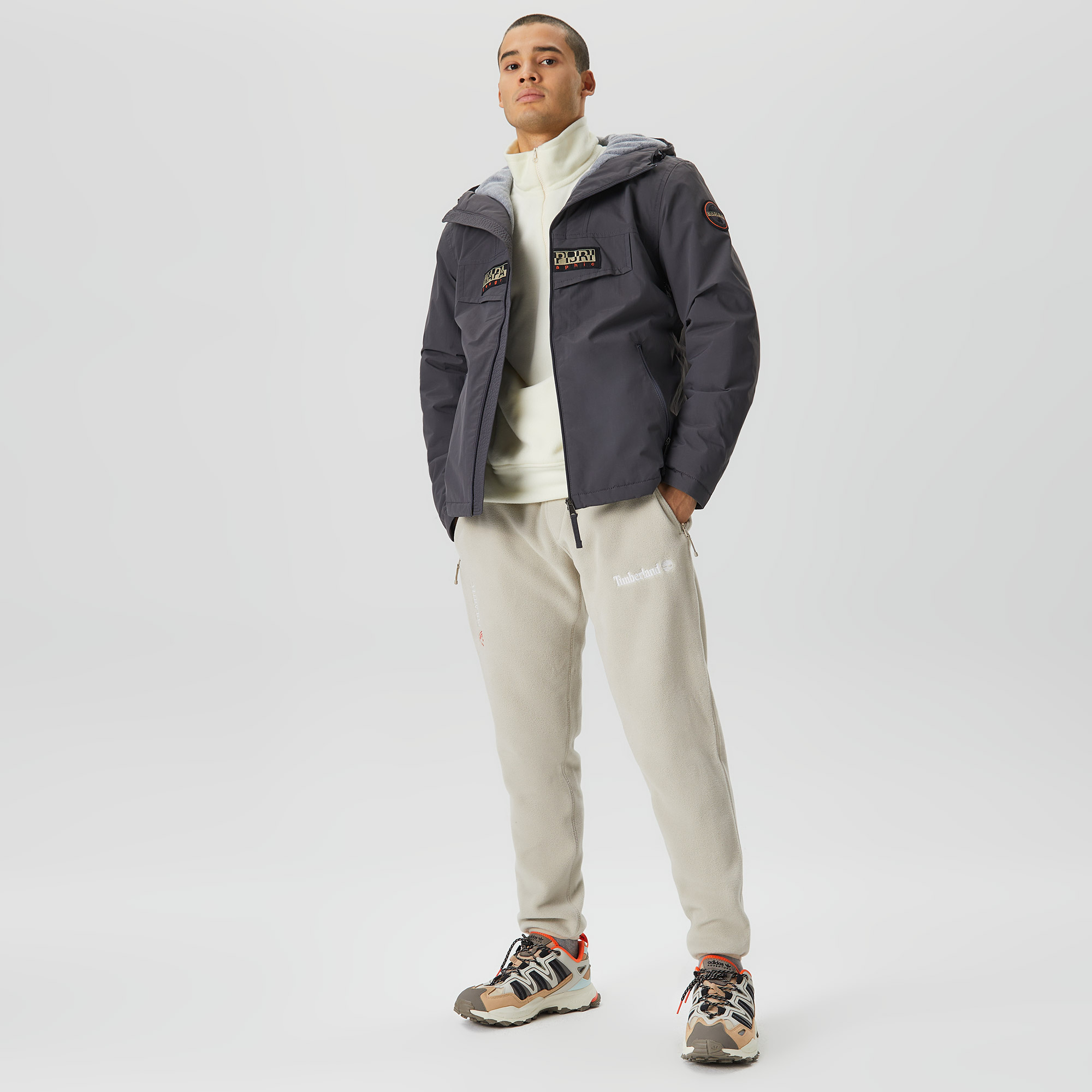 Napapijri Rainforest Open Wi Unisex Gri Mont