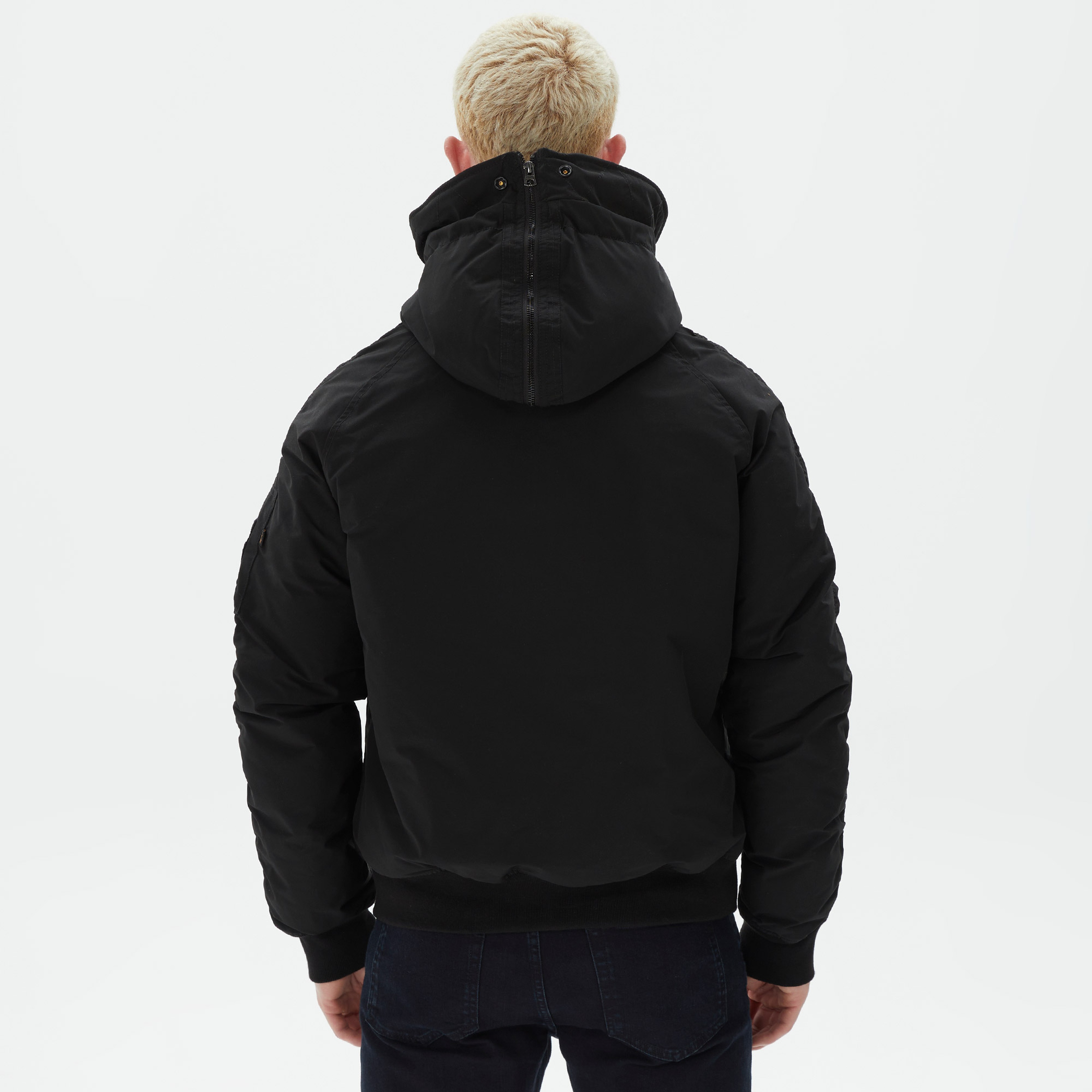 Alpha Industries N-2B Altitude Erkek Siyah Ceket
