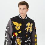 The Hundreds Reply Letterman Erkek Siyah Ceket