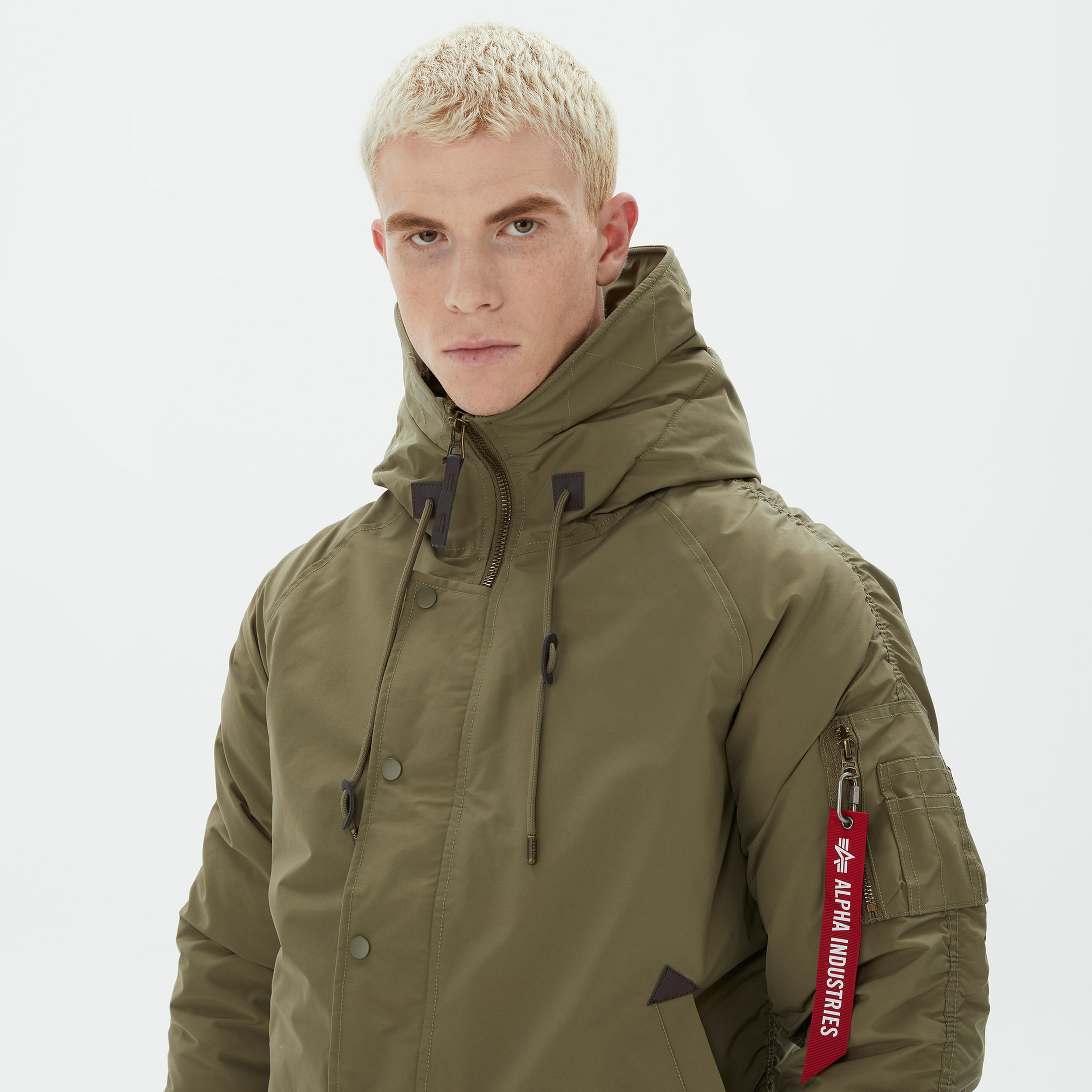 Alpha Industries N-2B Altitude Erkek Yeşil Ceket
