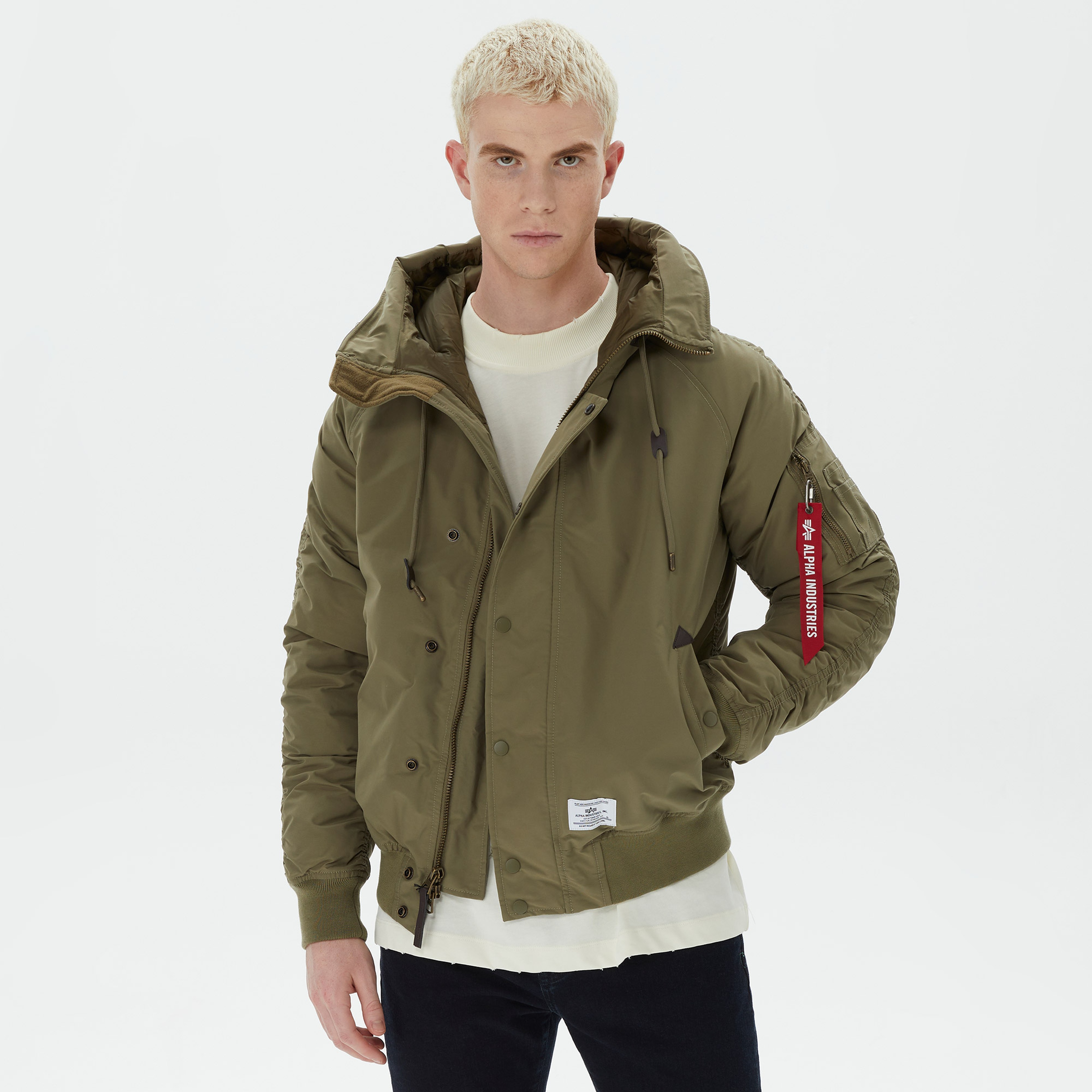 Alpha Industries N-2B Altitude Erkek Yeşil Ceket