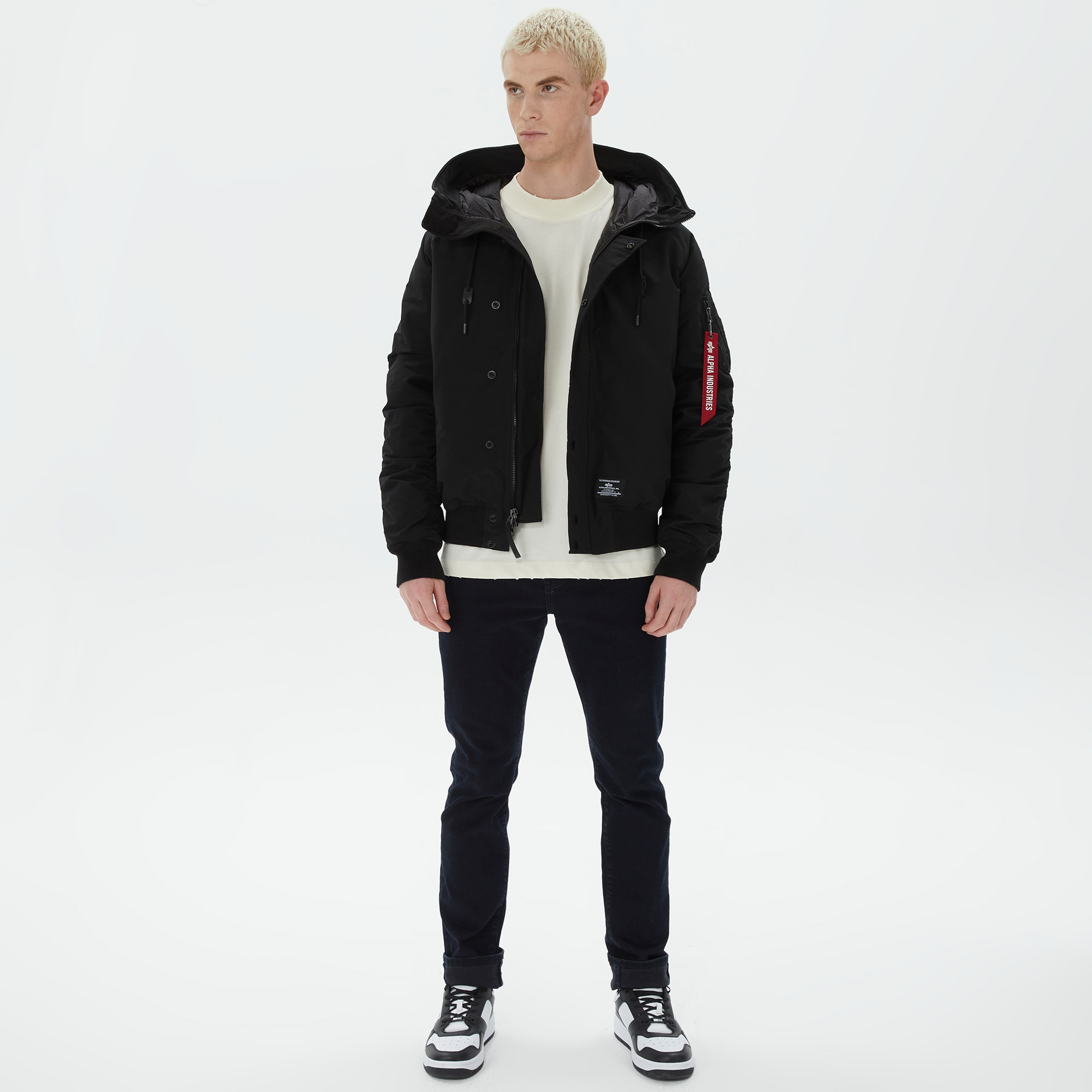 Alpha Industries N-2B Altitude Erkek Siyah Ceket