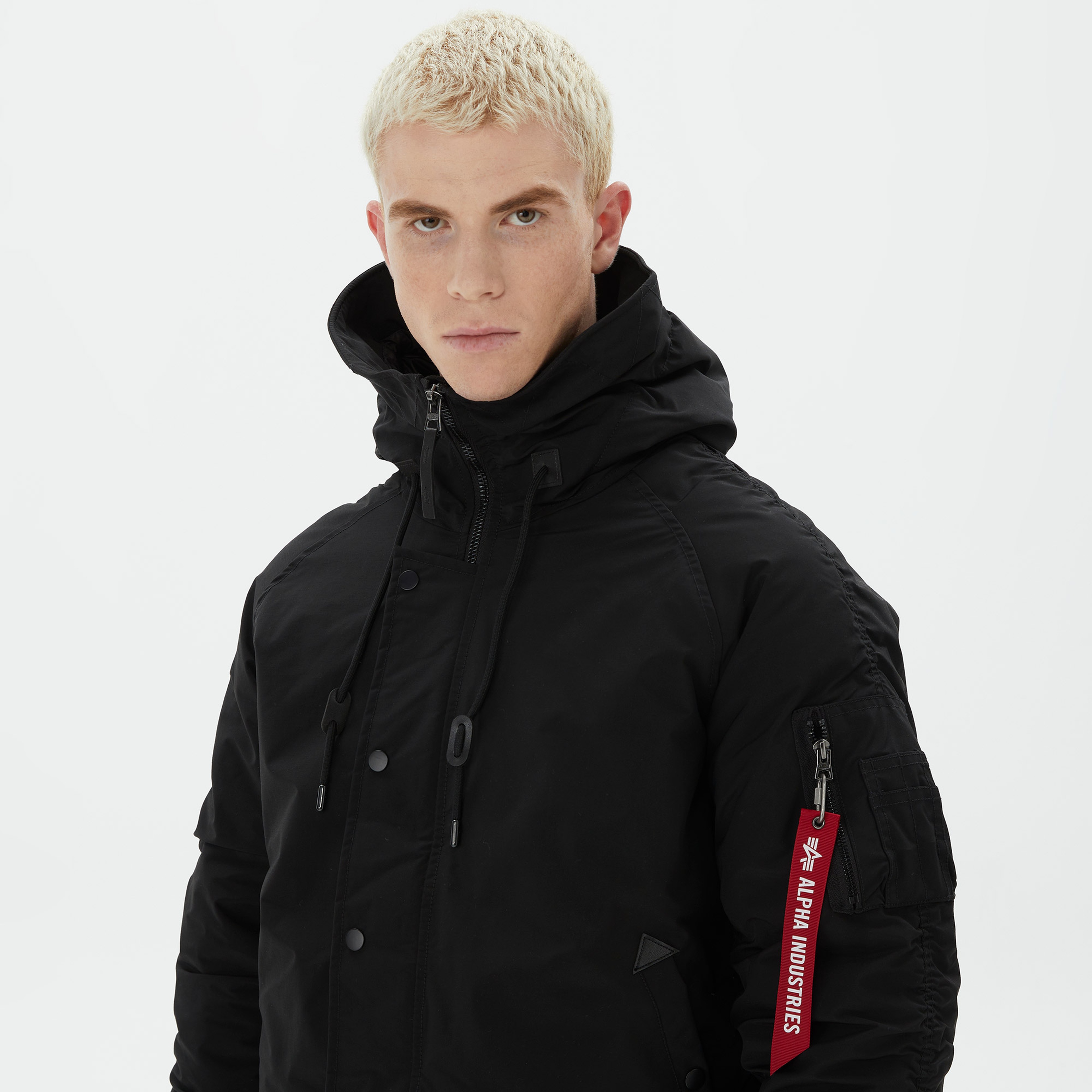 Alpha Industries N-2B Altitude Erkek Siyah Ceket