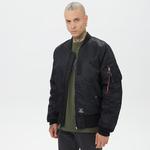 Alpha Industries Ma-1 Mod Flight Erkek Siyah Ceket