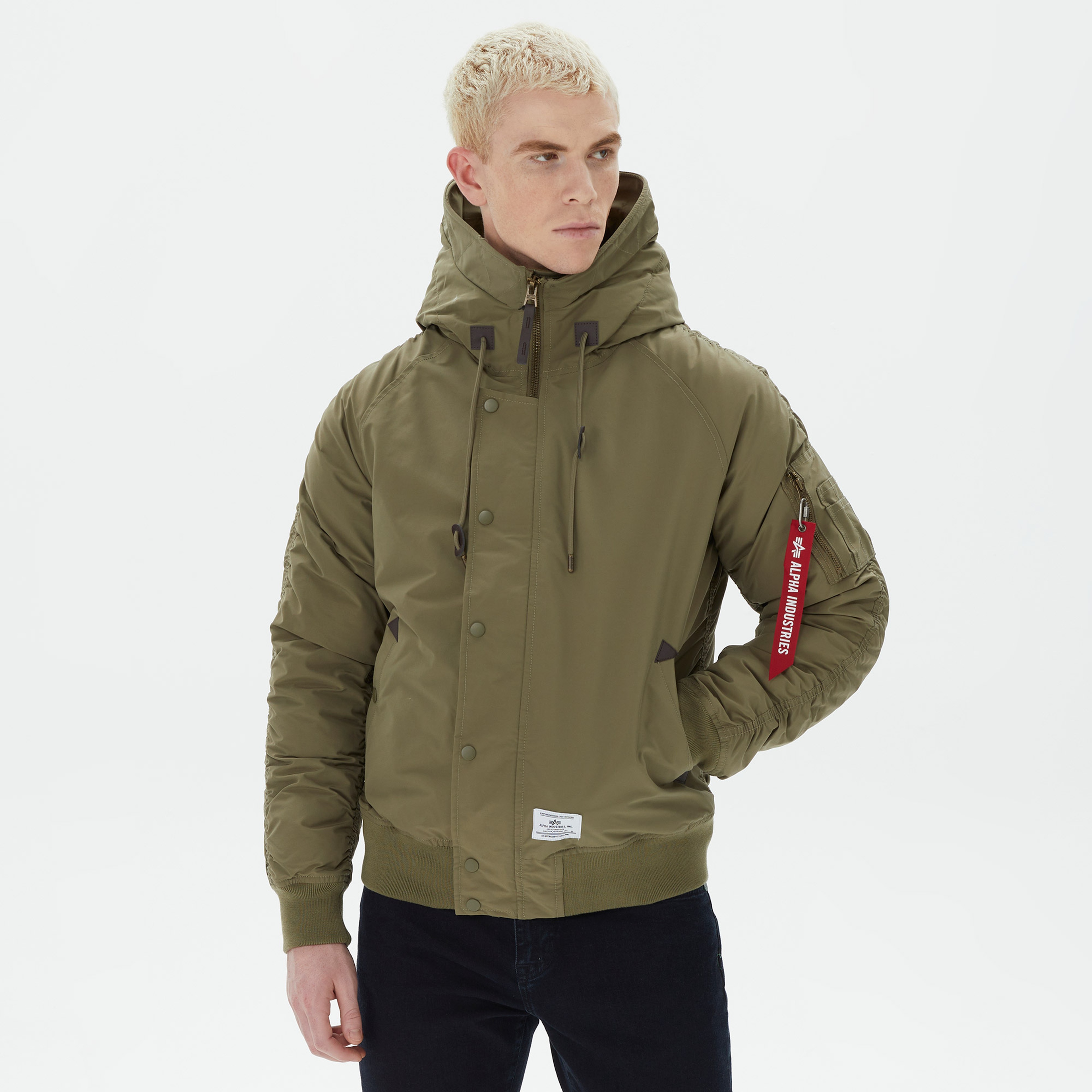 Alpha Industries N-2B Altitude Erkek Yeşil Ceket