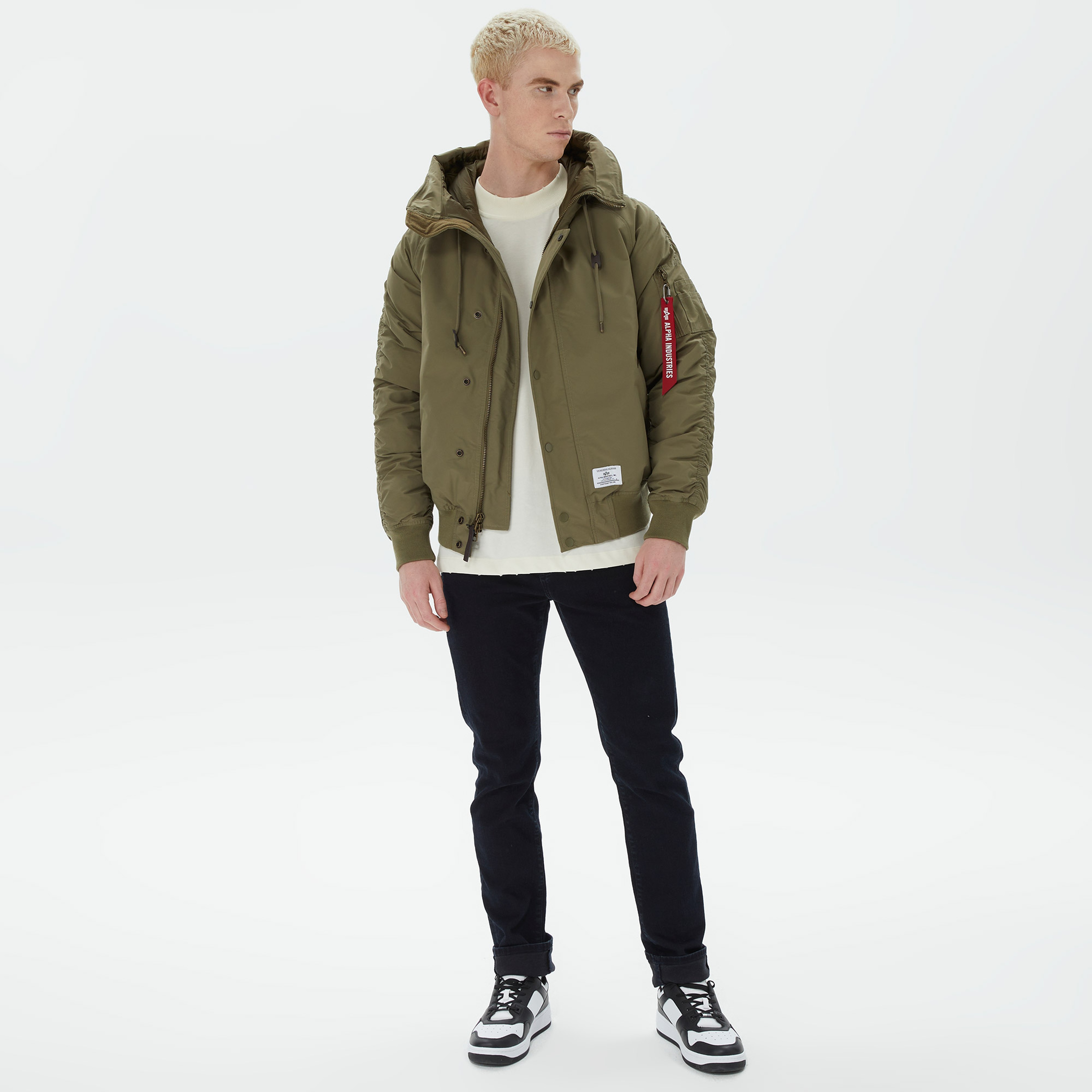 Alpha Industries N-2B Altitude Erkek Yeşil Ceket