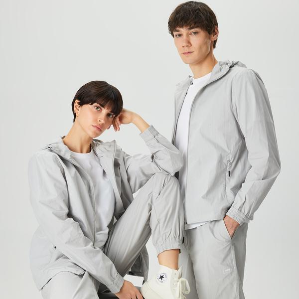 Rains Juba Unisex Gri Yağmurluk