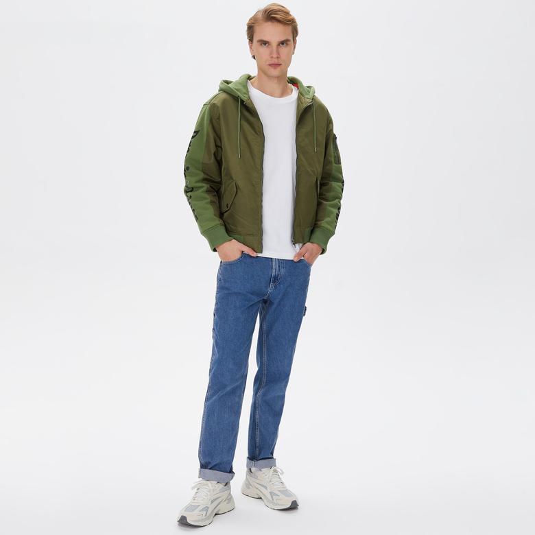 The Hundreds Moth Bomber Erkek Yeşil Ceket