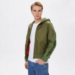 The Hundreds Moth Bomber Erkek Yeşil Ceket