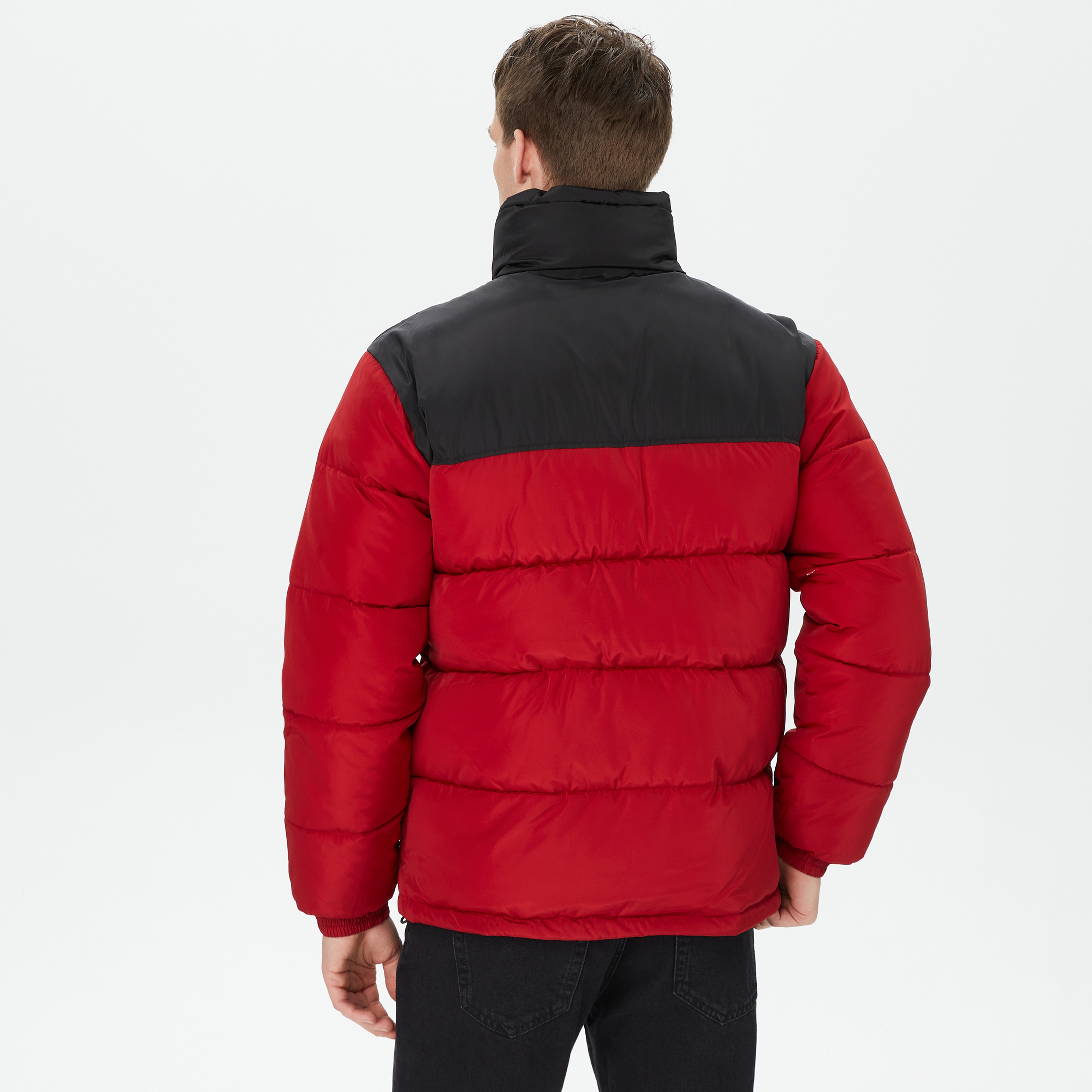 Karl Kani Retro Essential Puffer  Erkek Kırmızı Mont