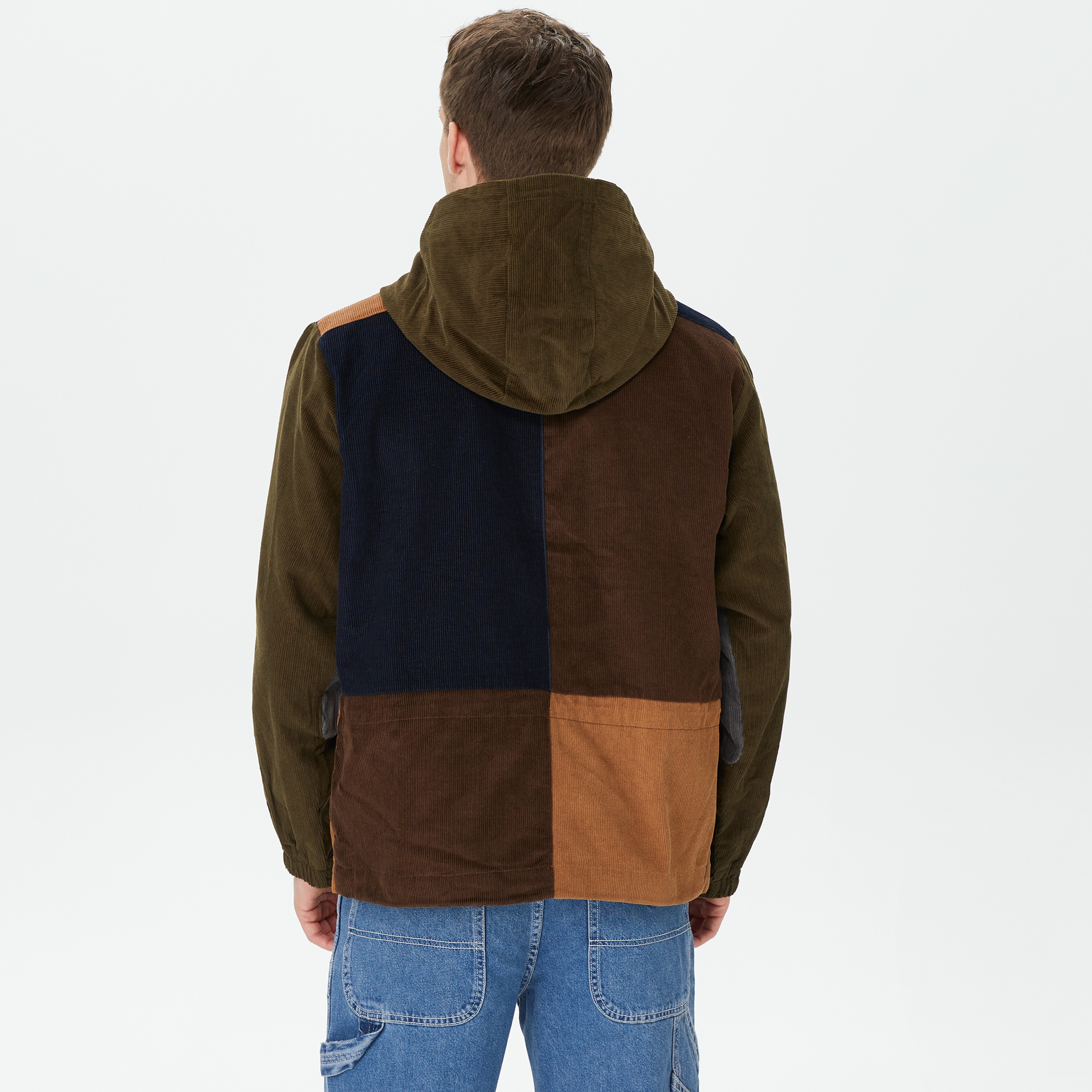 HUF Contrast Cord Mountain Erkek Yeşil Ceket