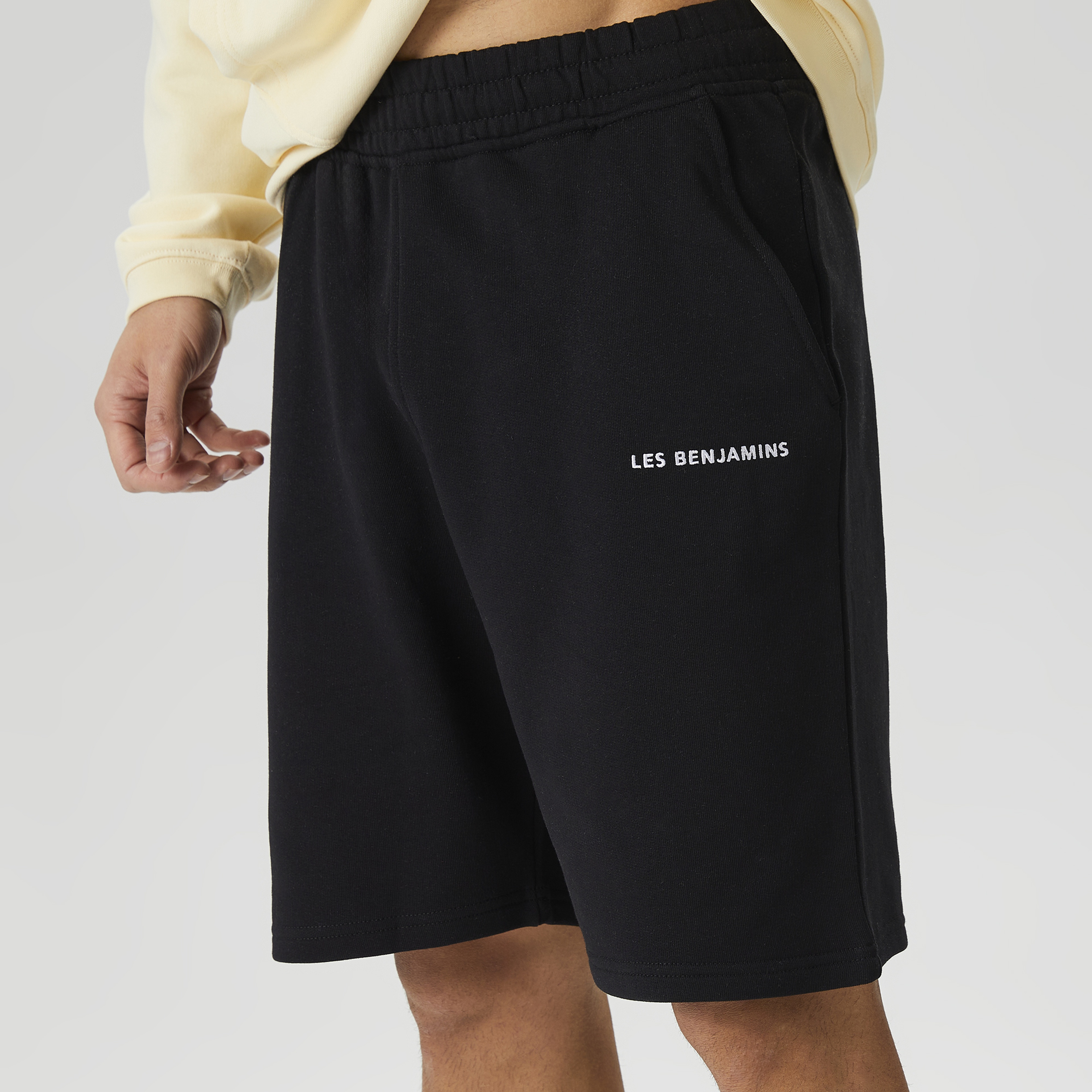 Les Benjamins Core Erkek Siyah Şort