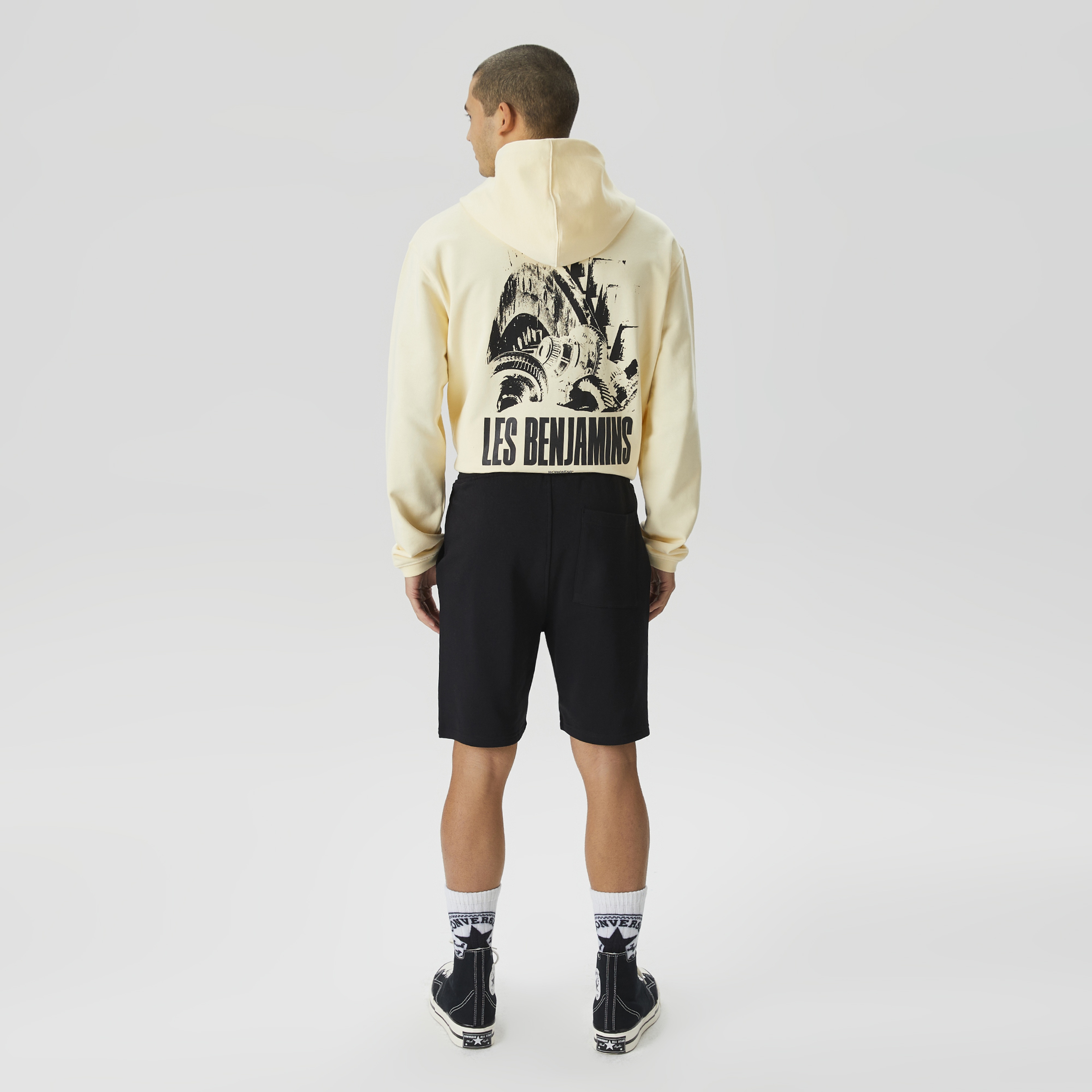 Les Benjamins Core Erkek Siyah Şort