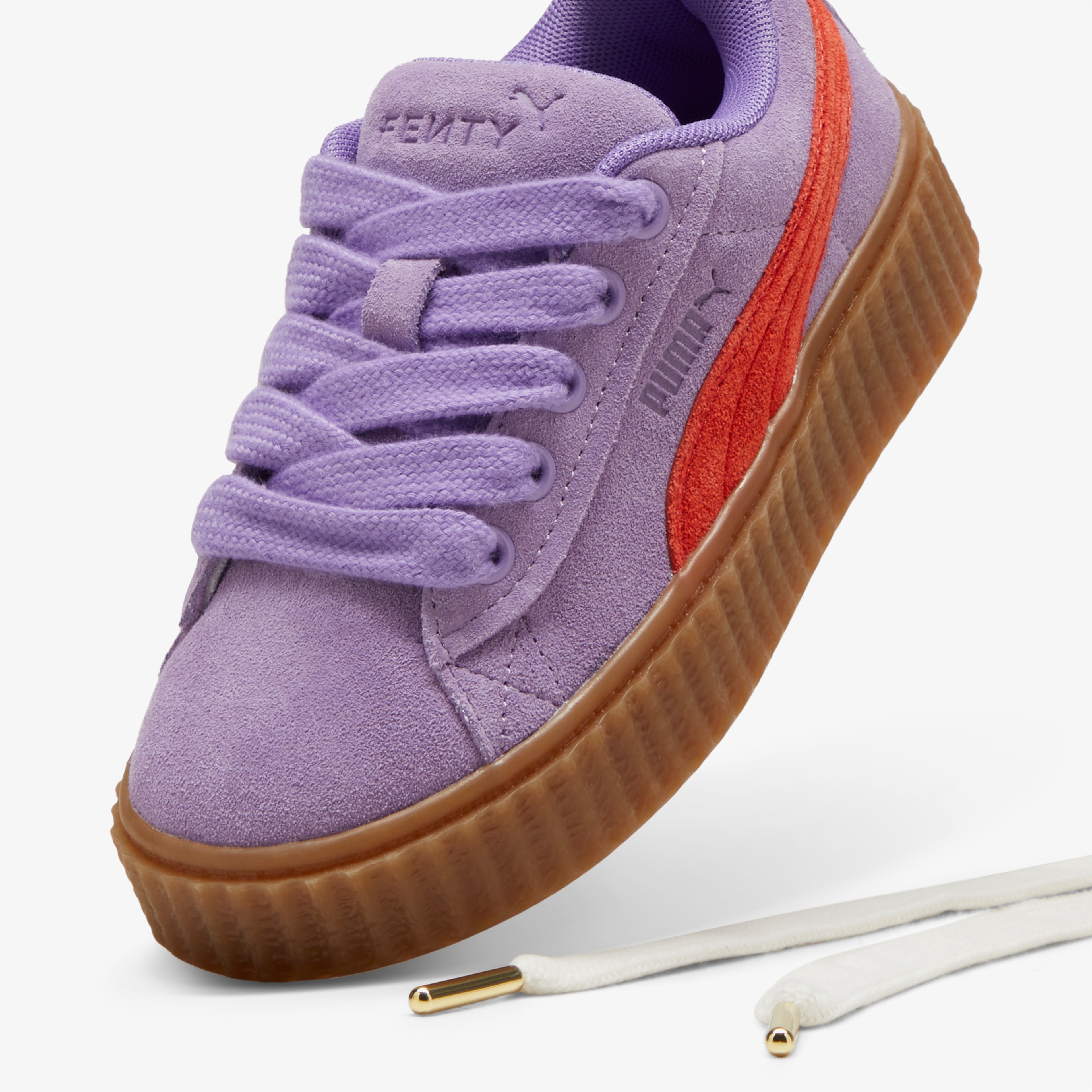 Puma x Fenty Creeper Phatty Çocuk Lila Sneaker