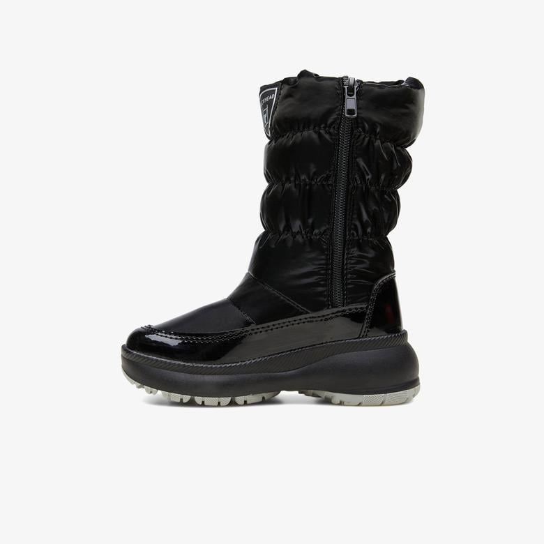 Buckhead Buck1103 Charm Shiny Çocuk Siyah Bot