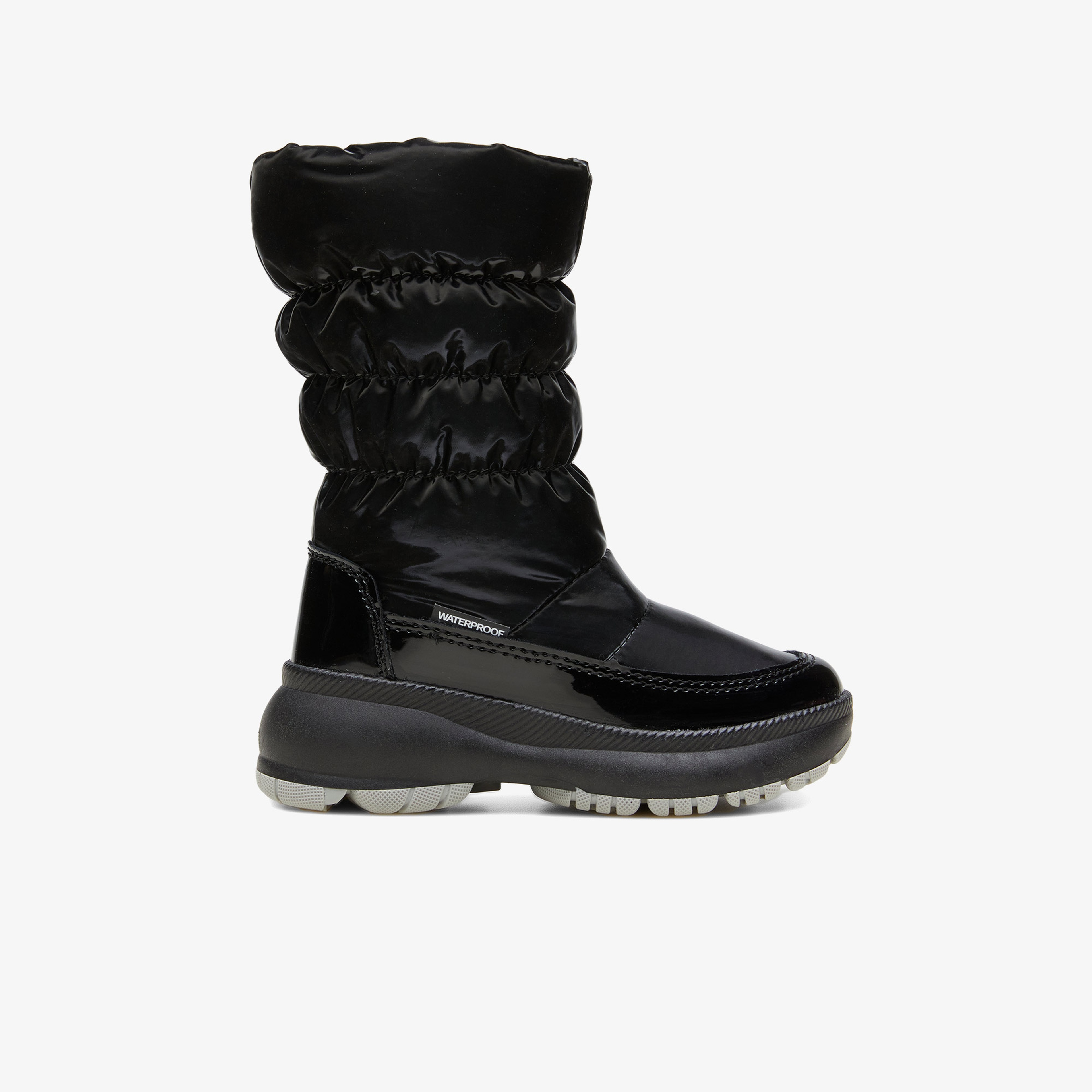 Buckhead Buck1103 Charm Shiny Çocuk Siyah Bot