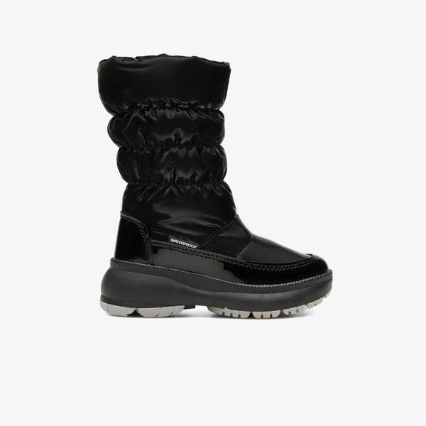 Buckhead Buck1103 Charm Shiny Çocuk Siyah Bot