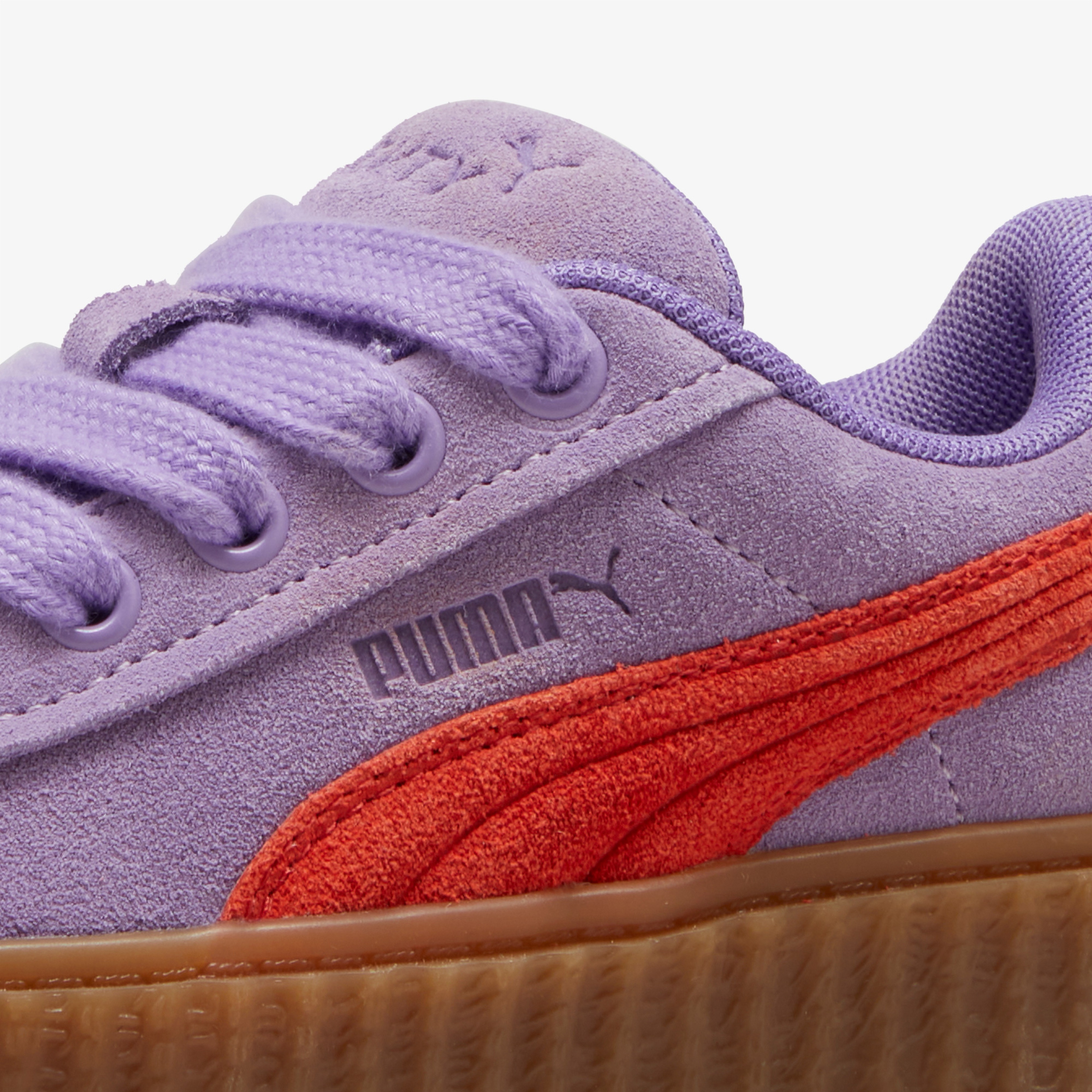 Puma x Fenty Creeper Phatty Çocuk Lila Sneaker