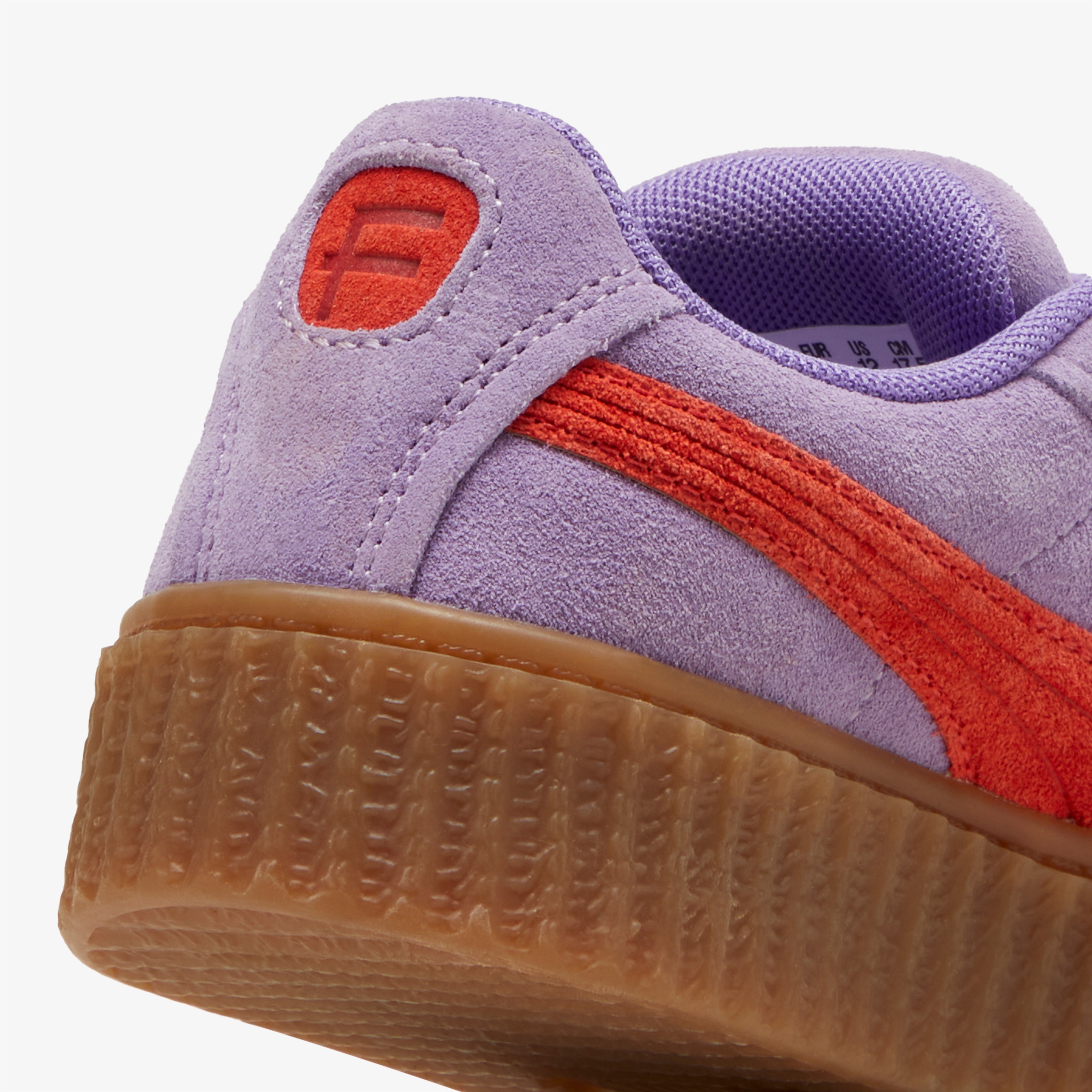 Puma x Fenty Creeper Phatty Çocuk Lila Sneaker