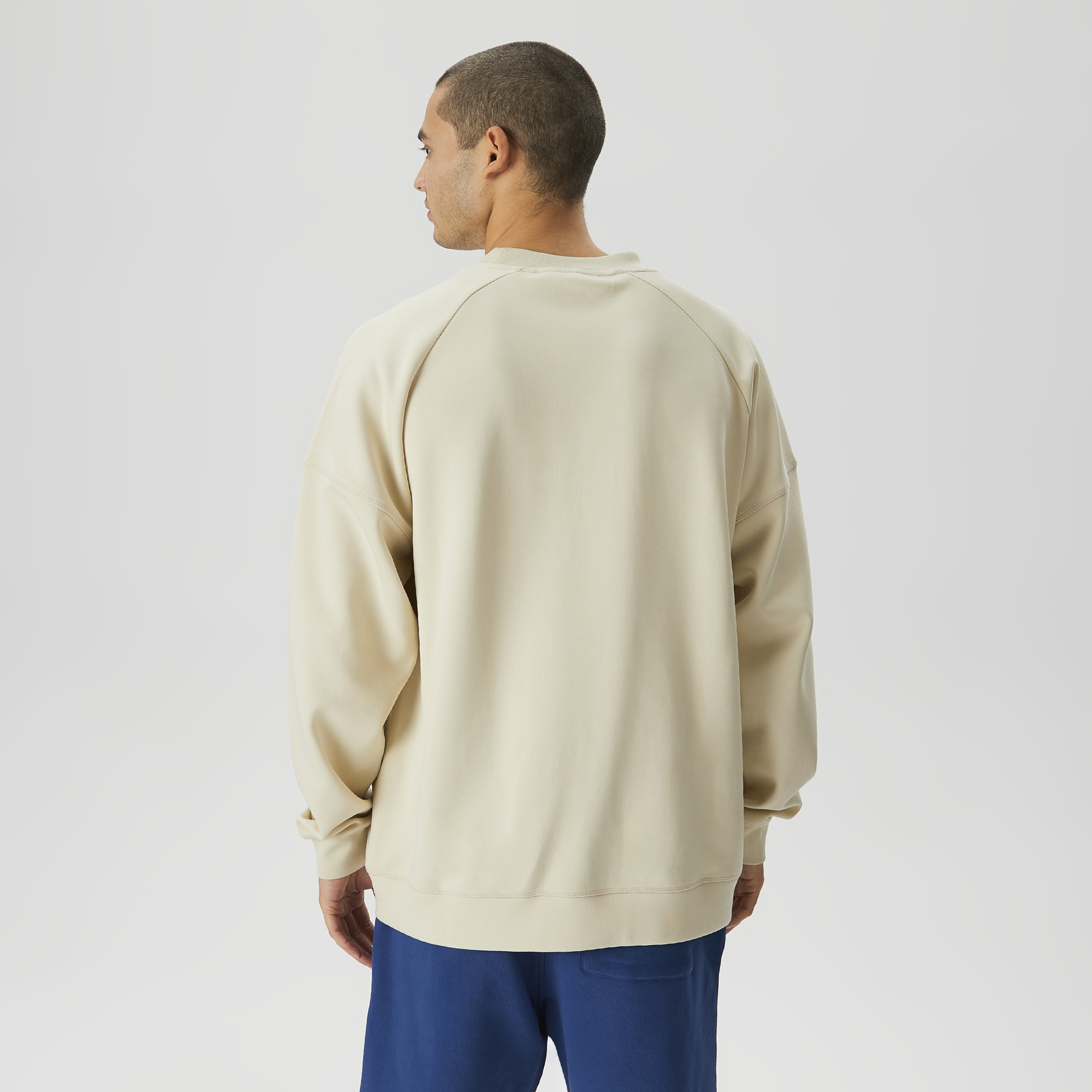 Les Benjamins Classics Erkek Krem Sweatshirt