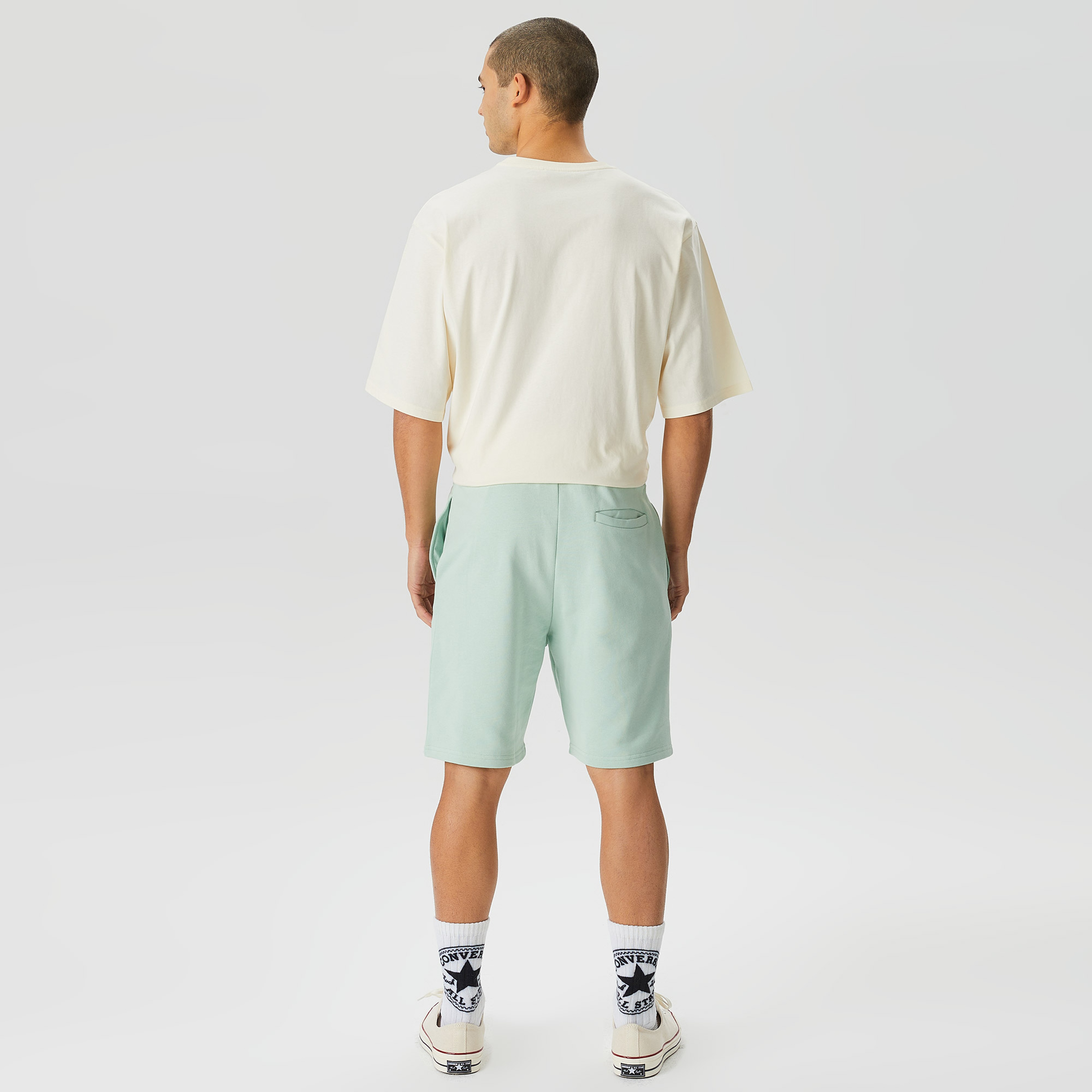 Les Benjamins Essentials Erkek Yeşil Şort