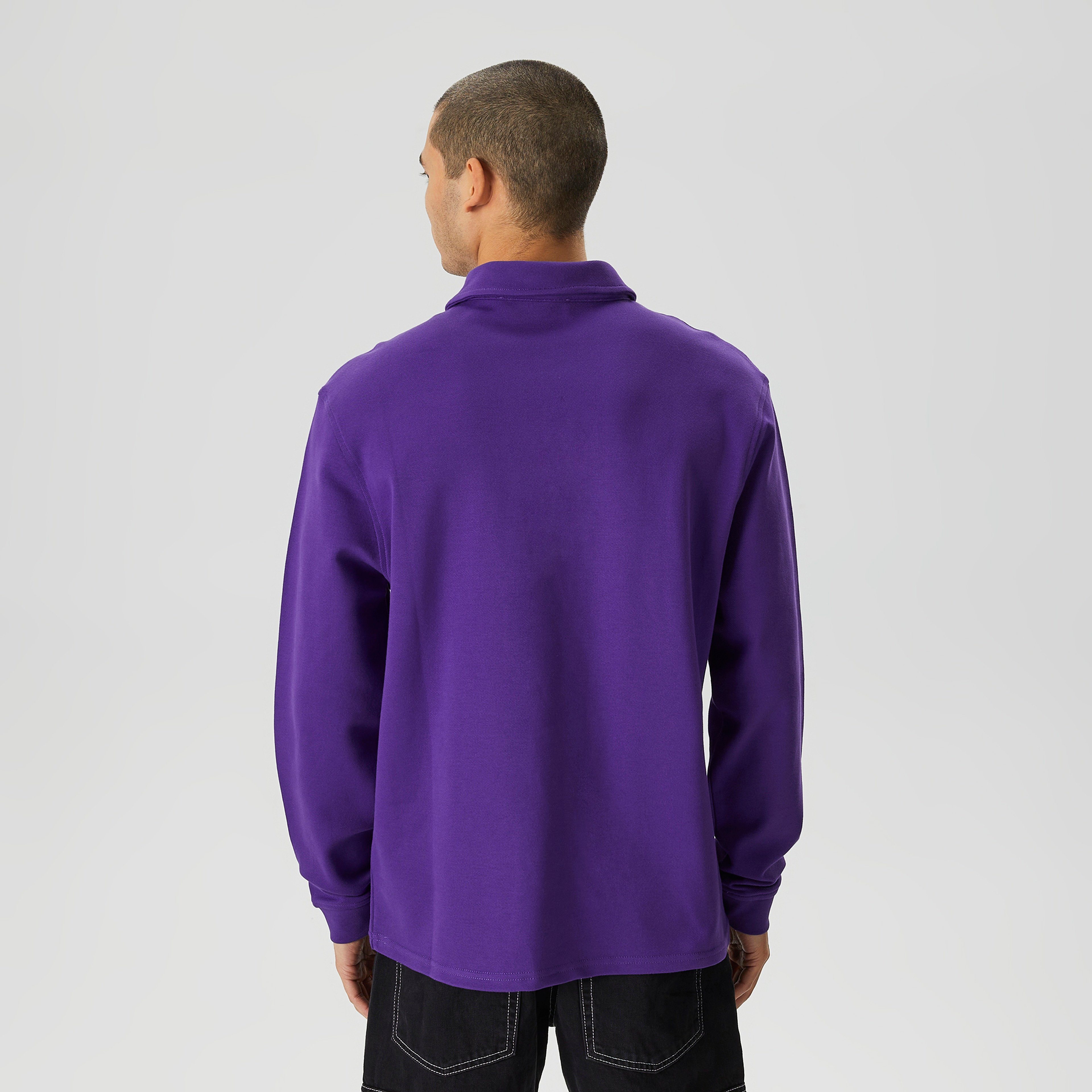 Les Benjamins Essential Erkek Mor Polo