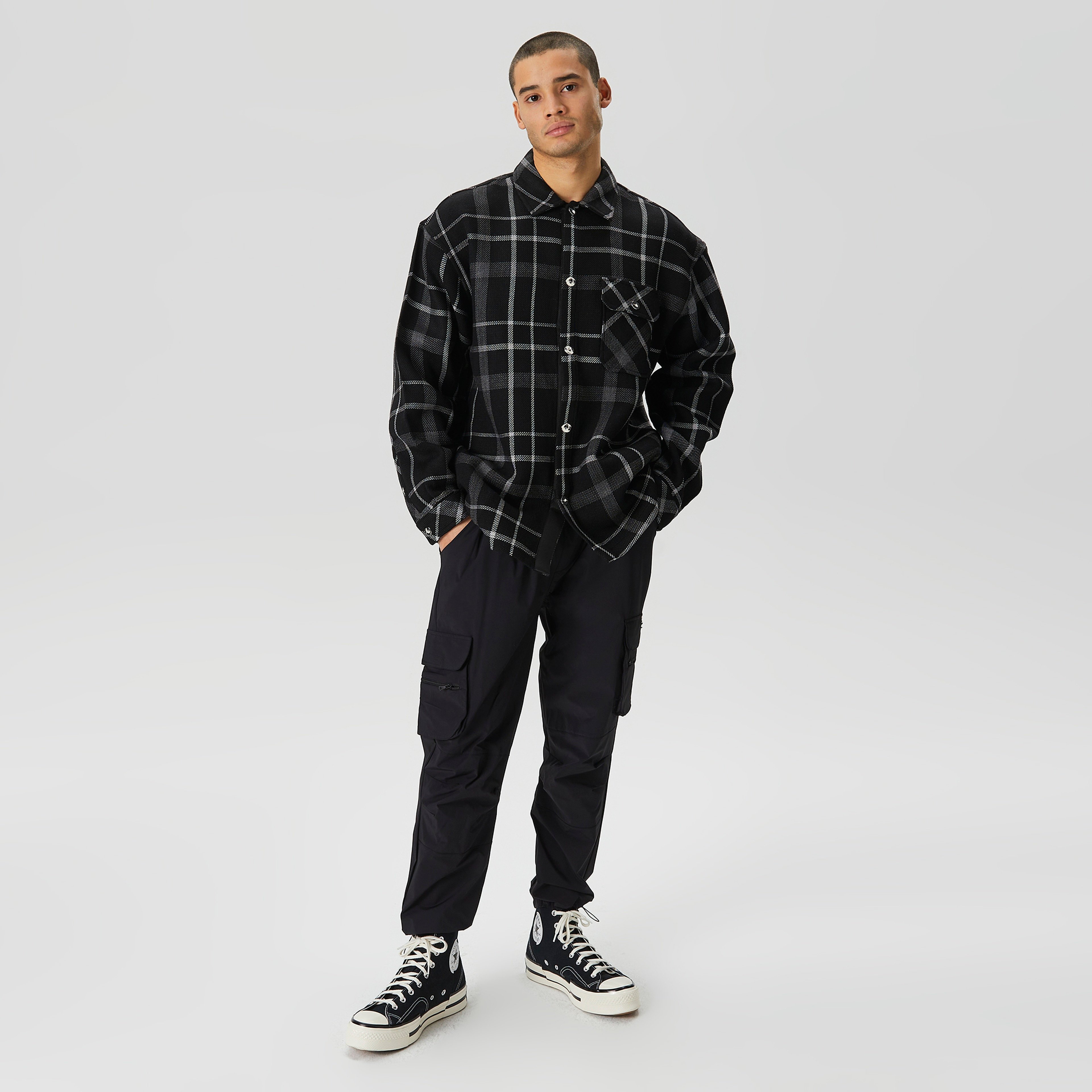 Les Benjamins Classics Erkek Siyah Pantolon