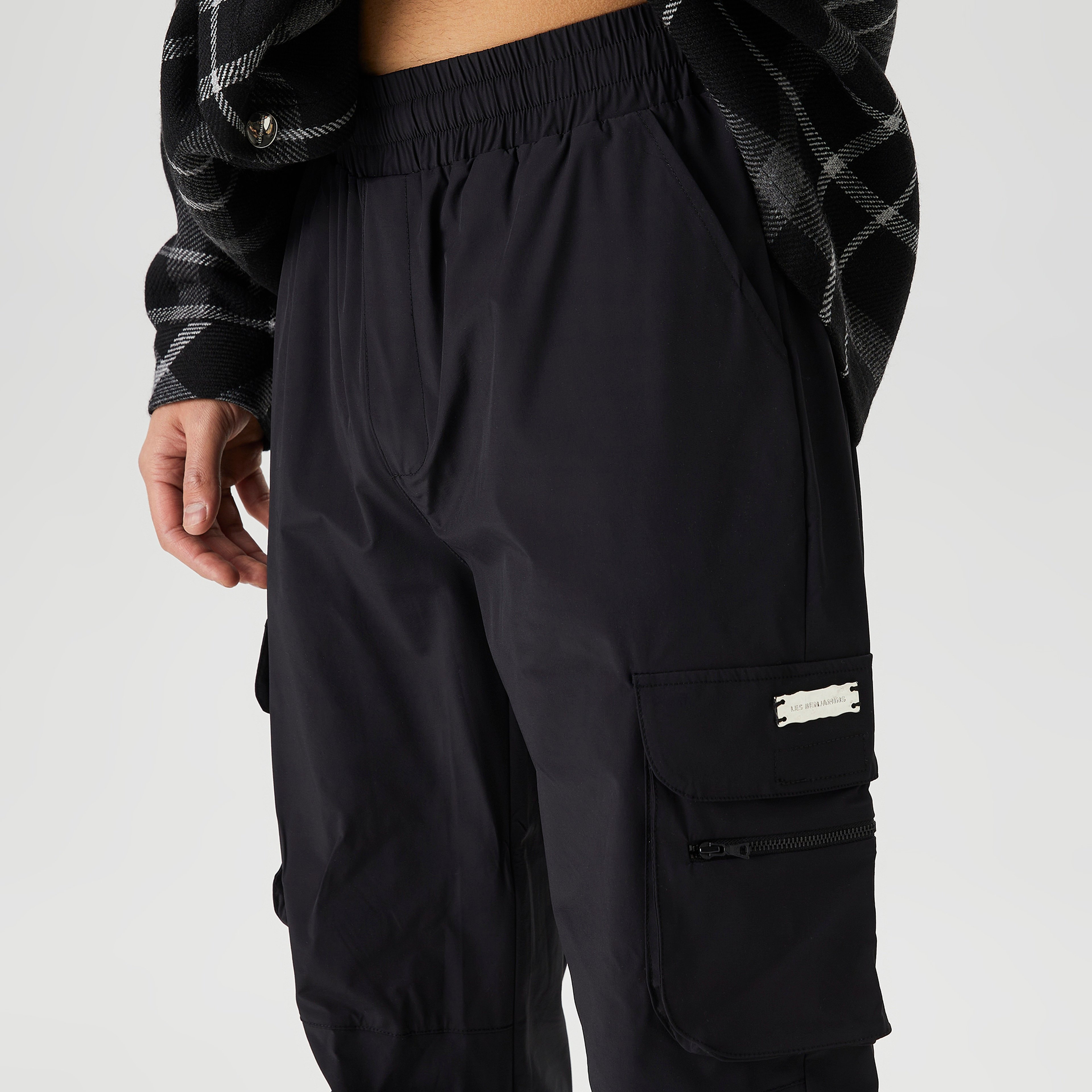 Les Benjamins Classics Erkek Siyah Pantolon