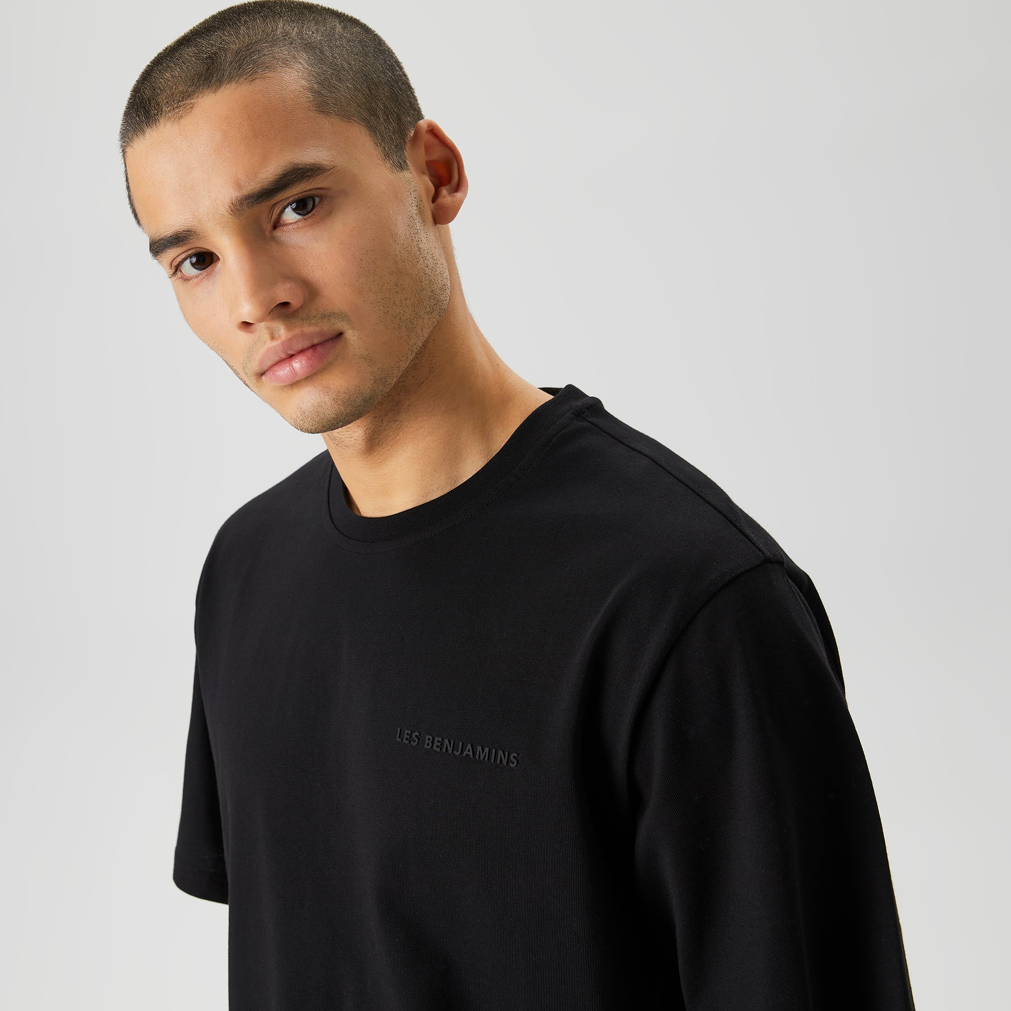 Les Benjamins Classics Erkek Siyah T-Shirt