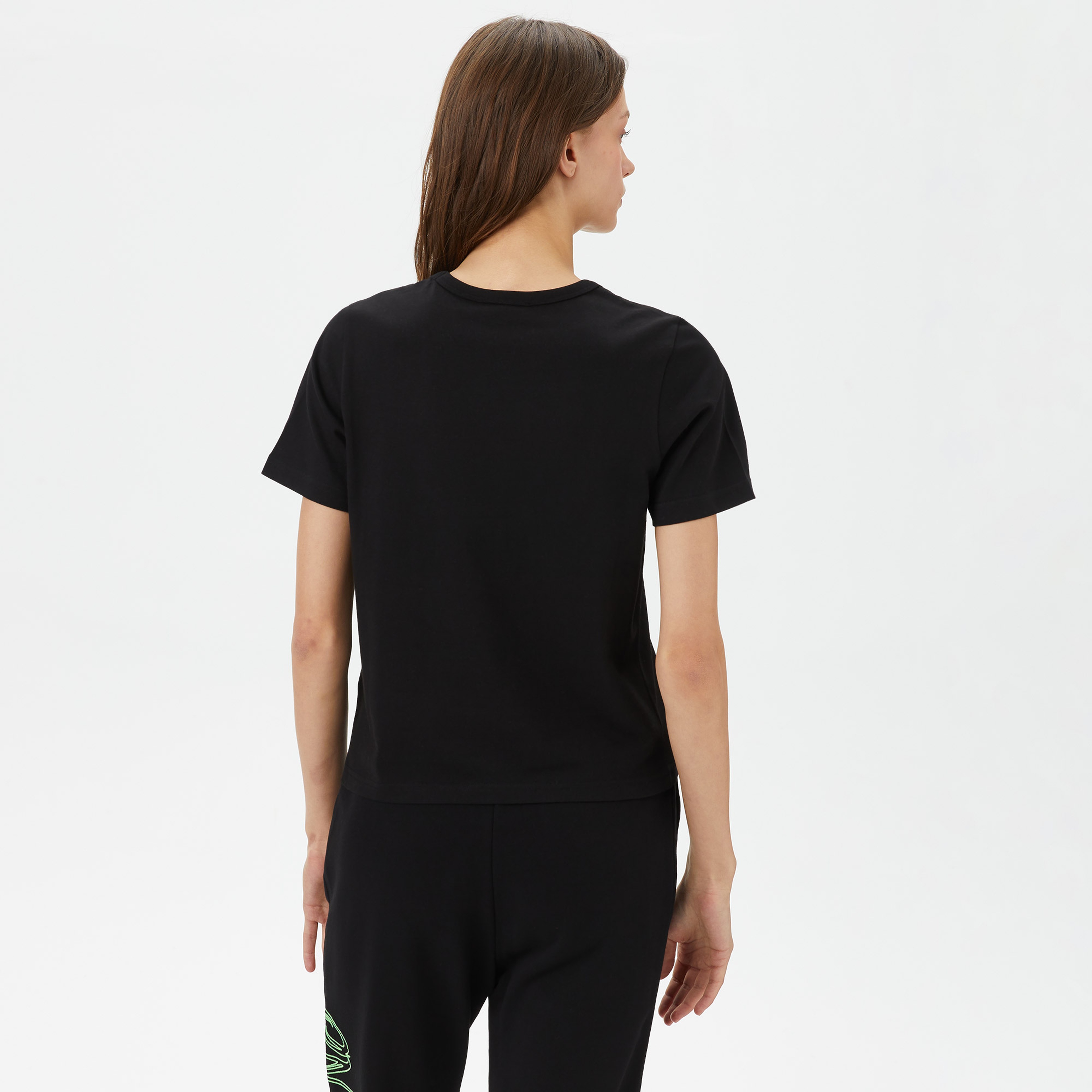 Les Benjamins Classics Kadın Siyah T-Shirt