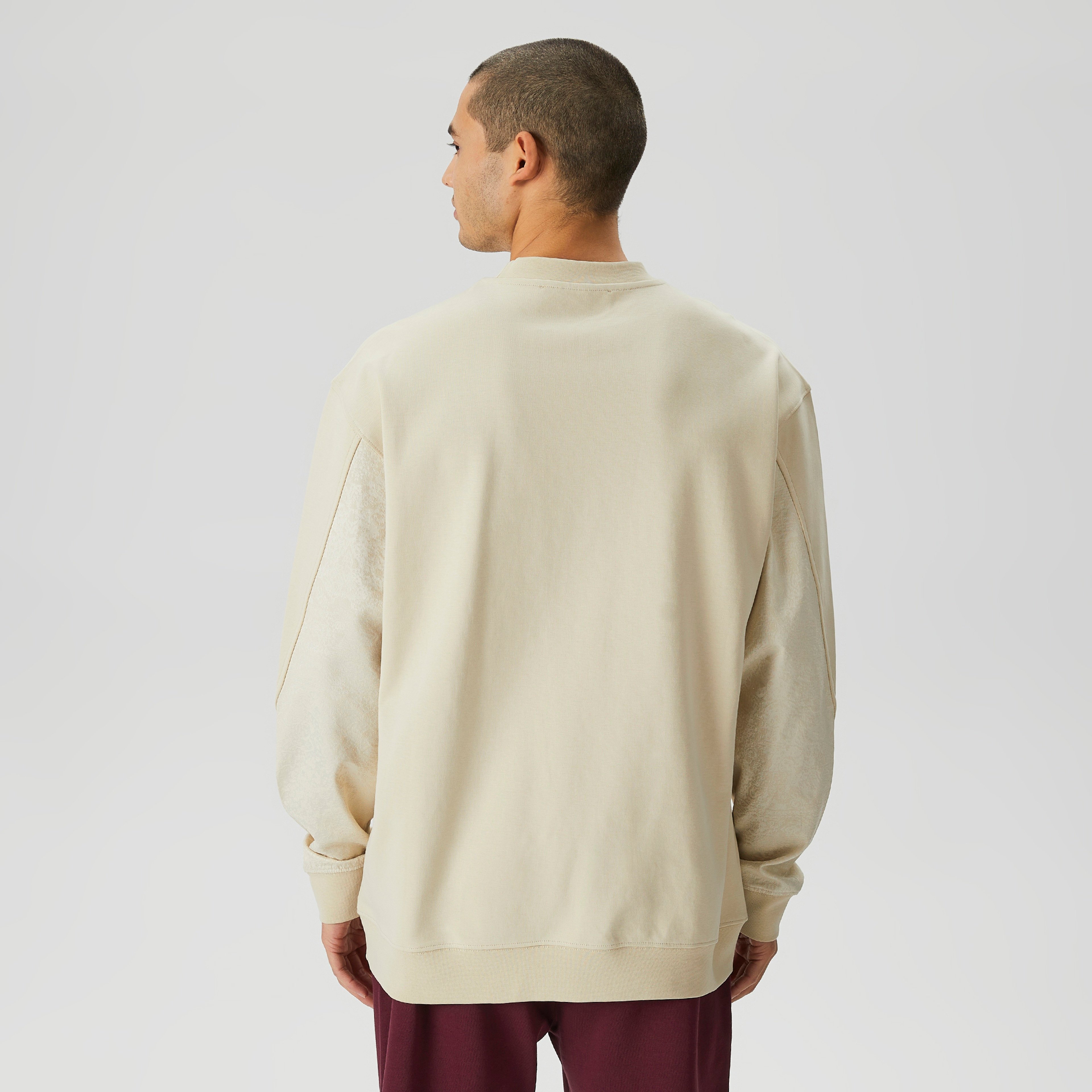Les Benjamins Classics Erkek Krem Sweatshirt