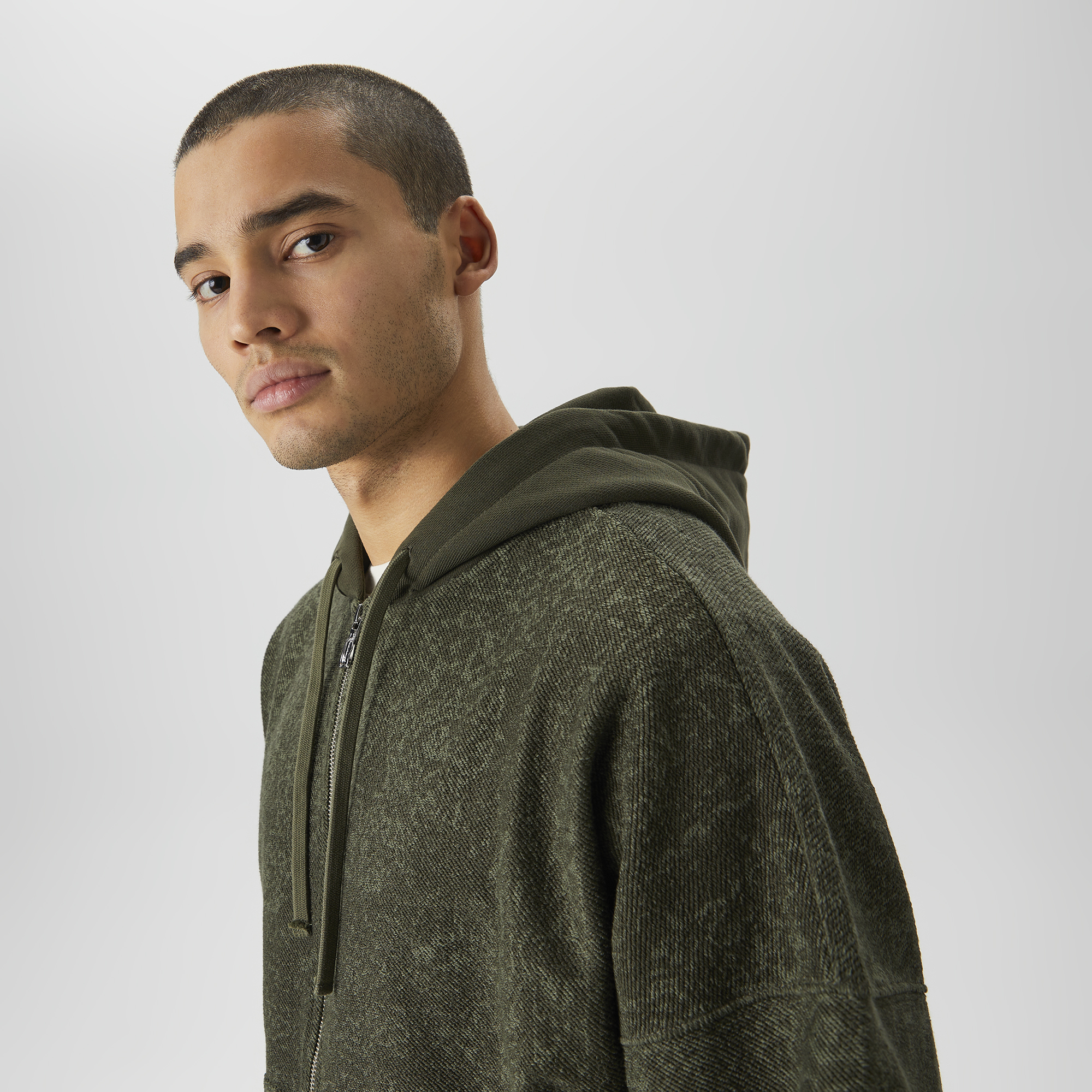 Les Benjamins Classics Erkek Yeşil Hoodie