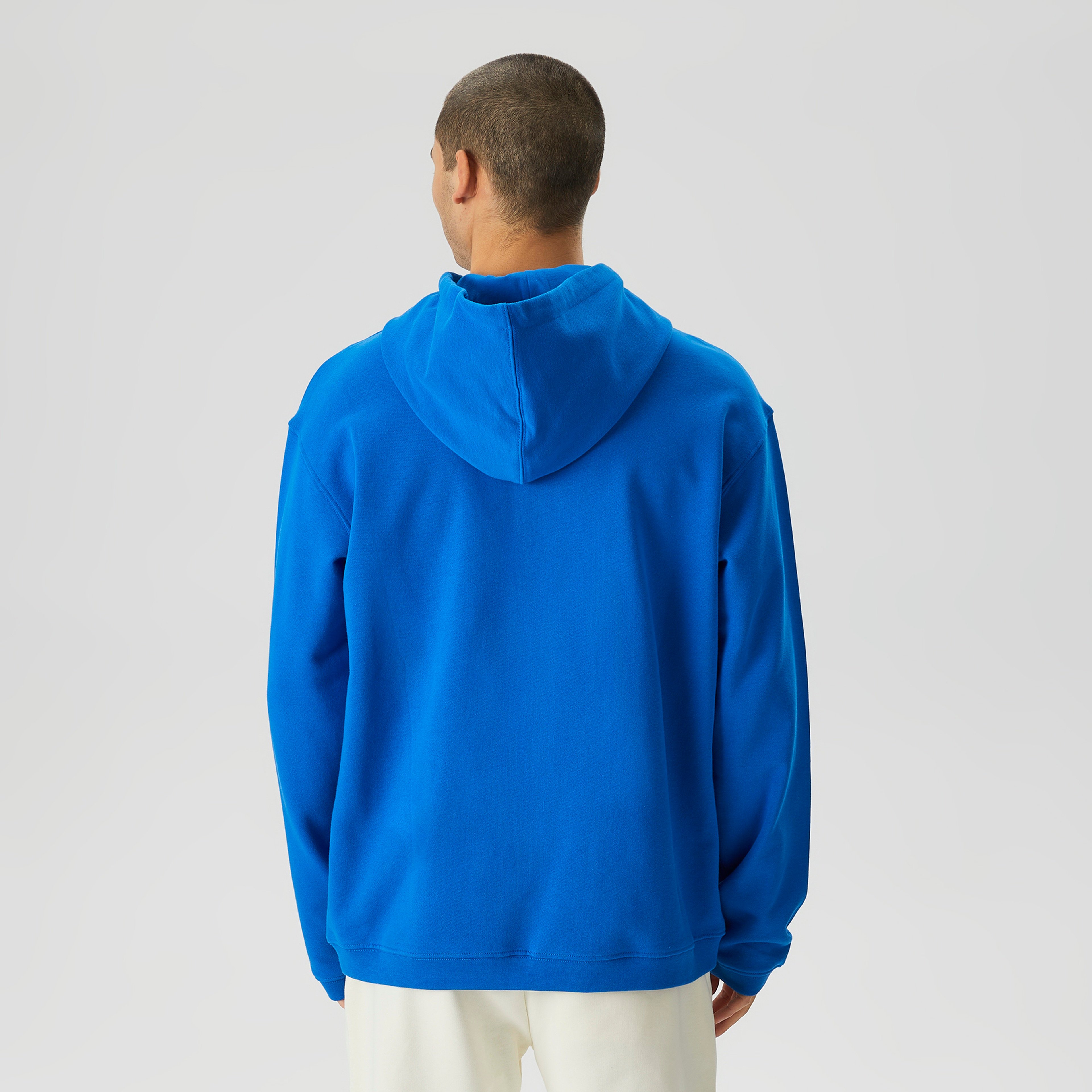 Les Benjamins Essential Erkek Mavi Hoodie