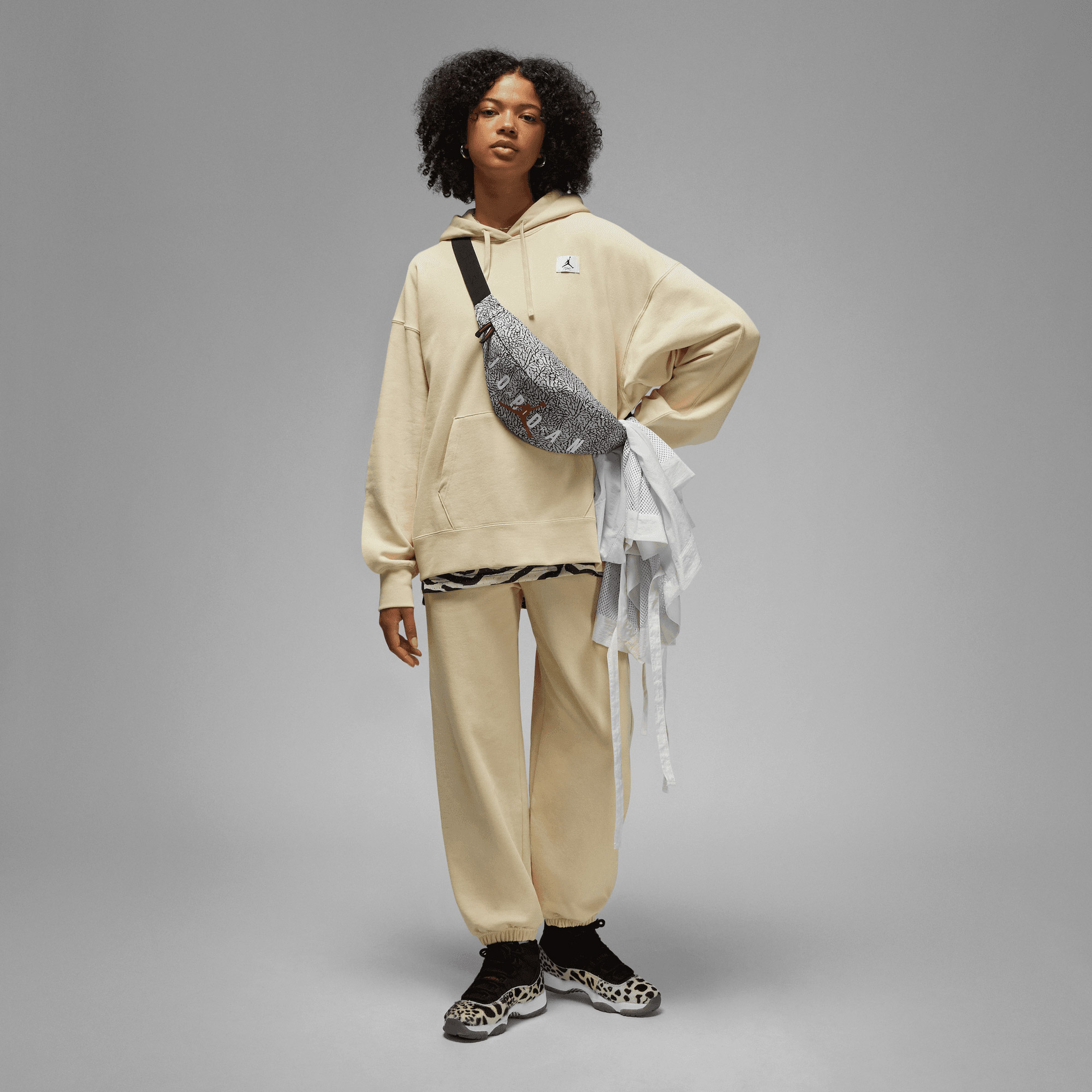 Jordan Kadın Bej Sweatshirt