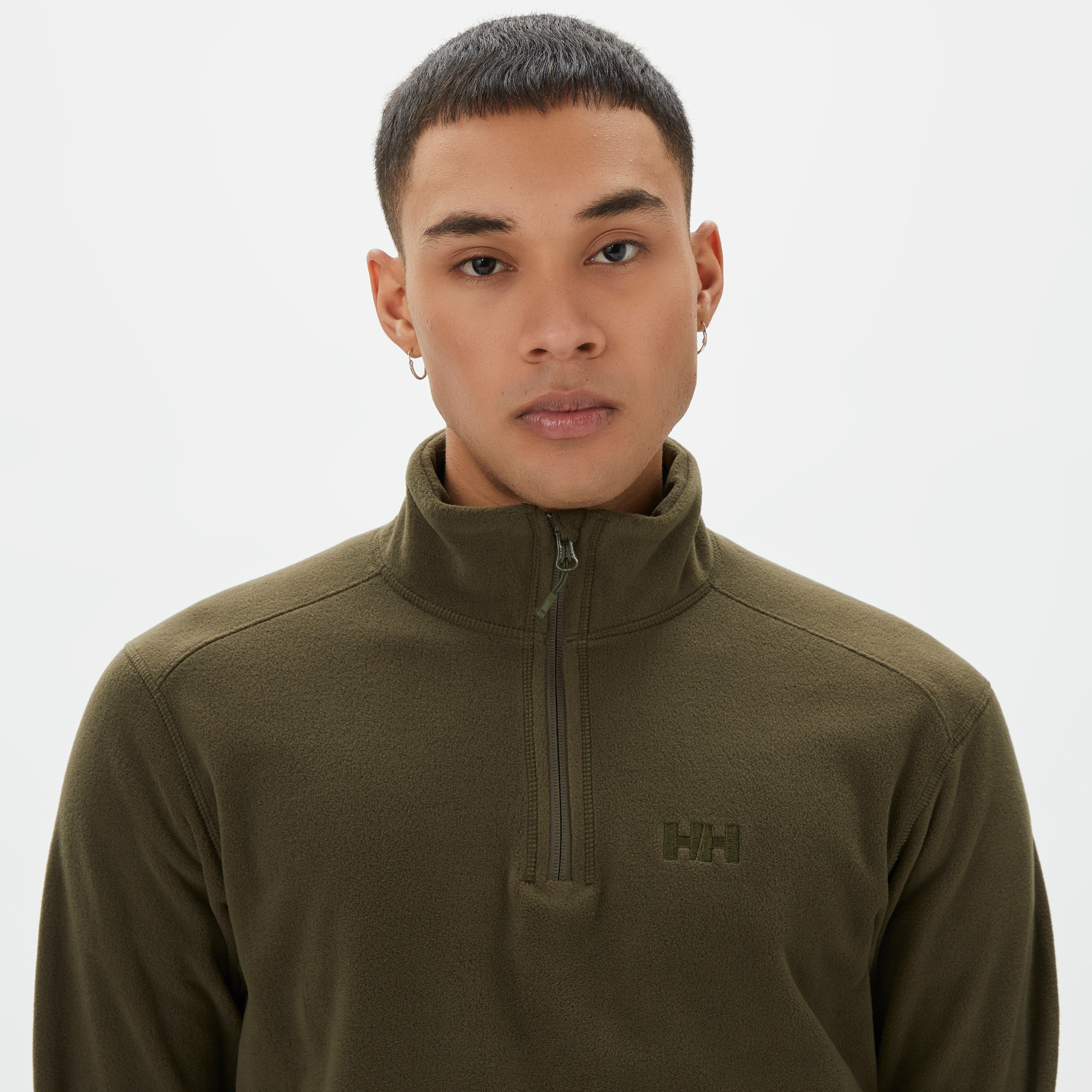 Helly Hansen Daybreaker Zip Fleece Erkek Yeşil Polar