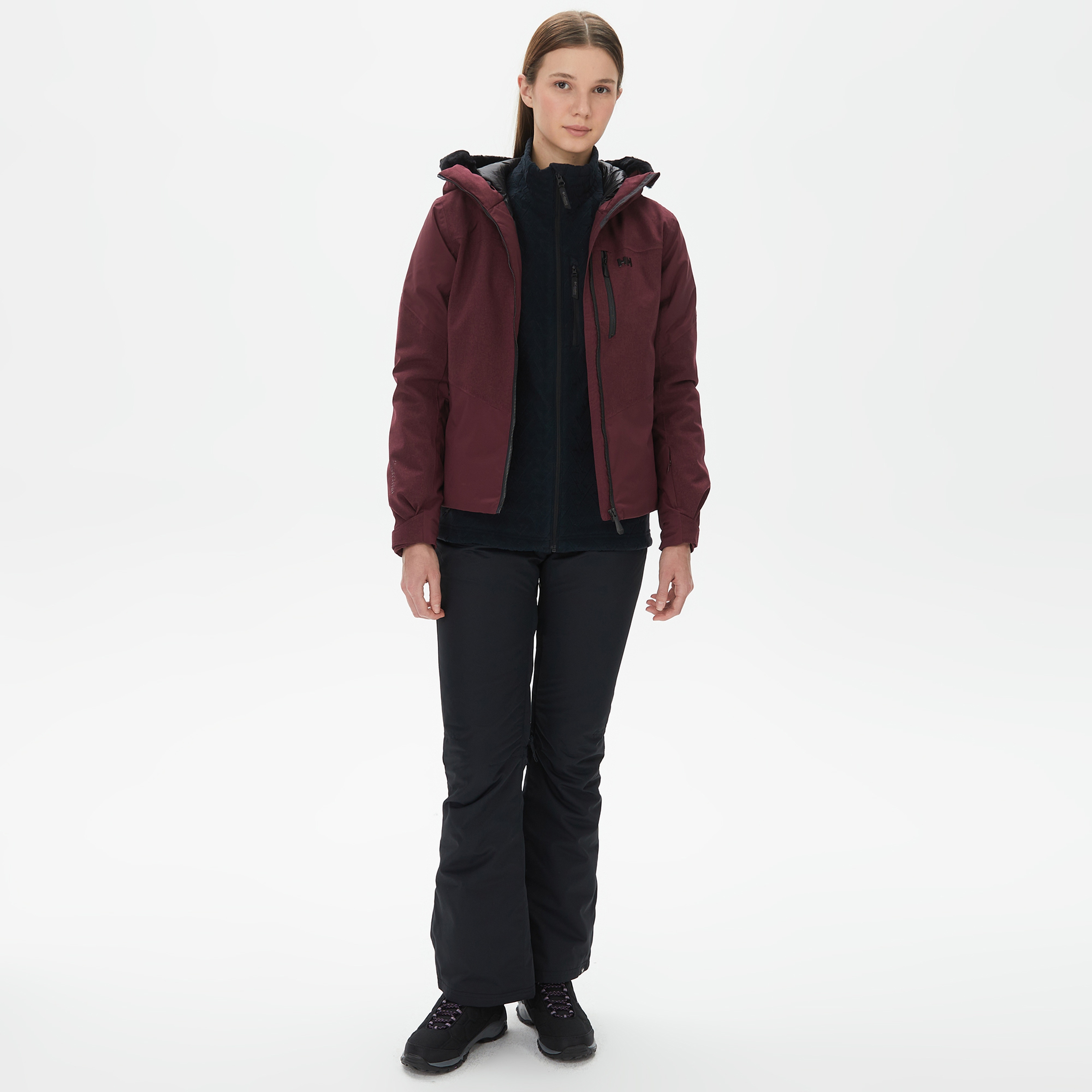 Helly Hansen Valdisere 2.0 Kadın Bordo Kayak Montu