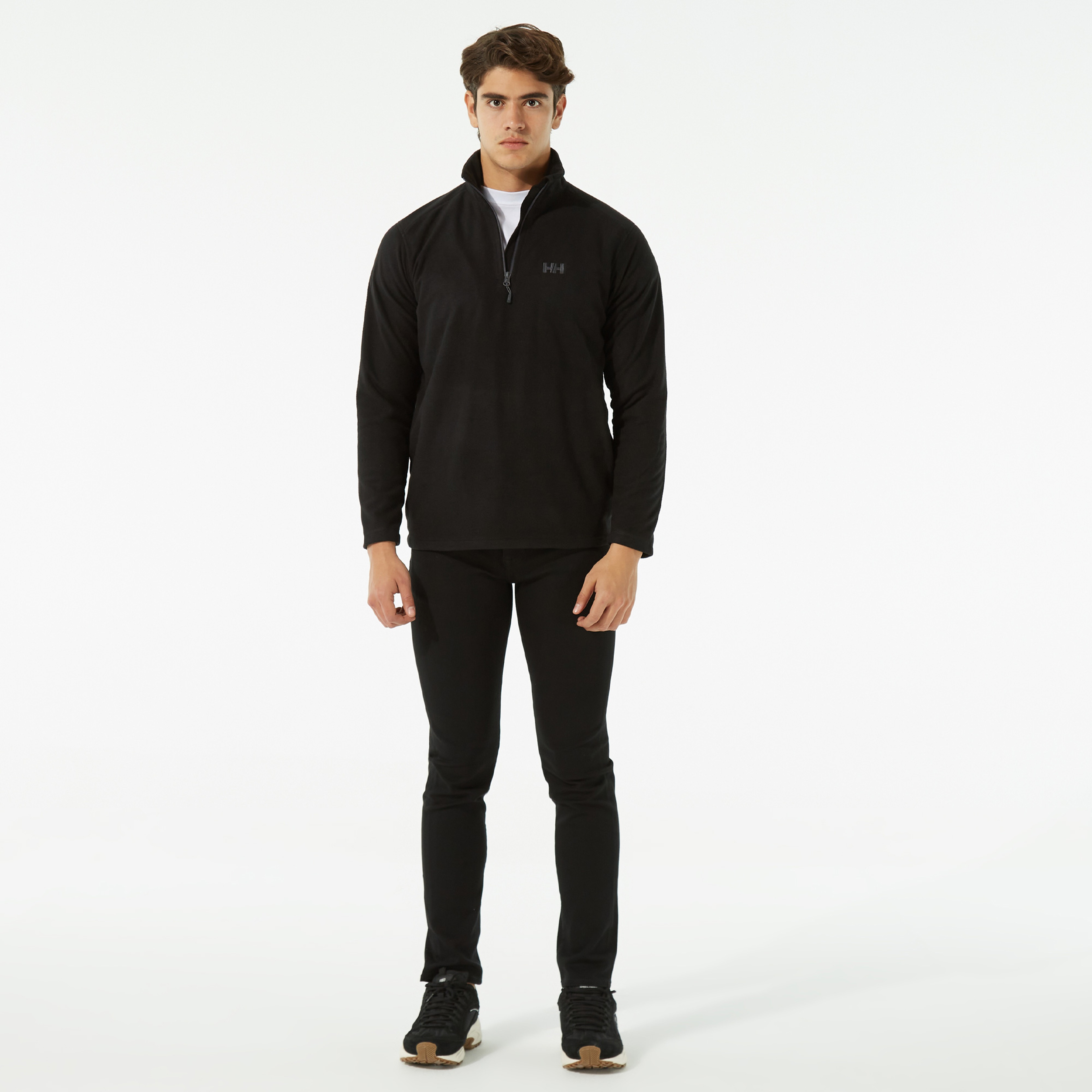 Helly Hansen Daybreaker Zip Fleece Erkek Siyah Polar