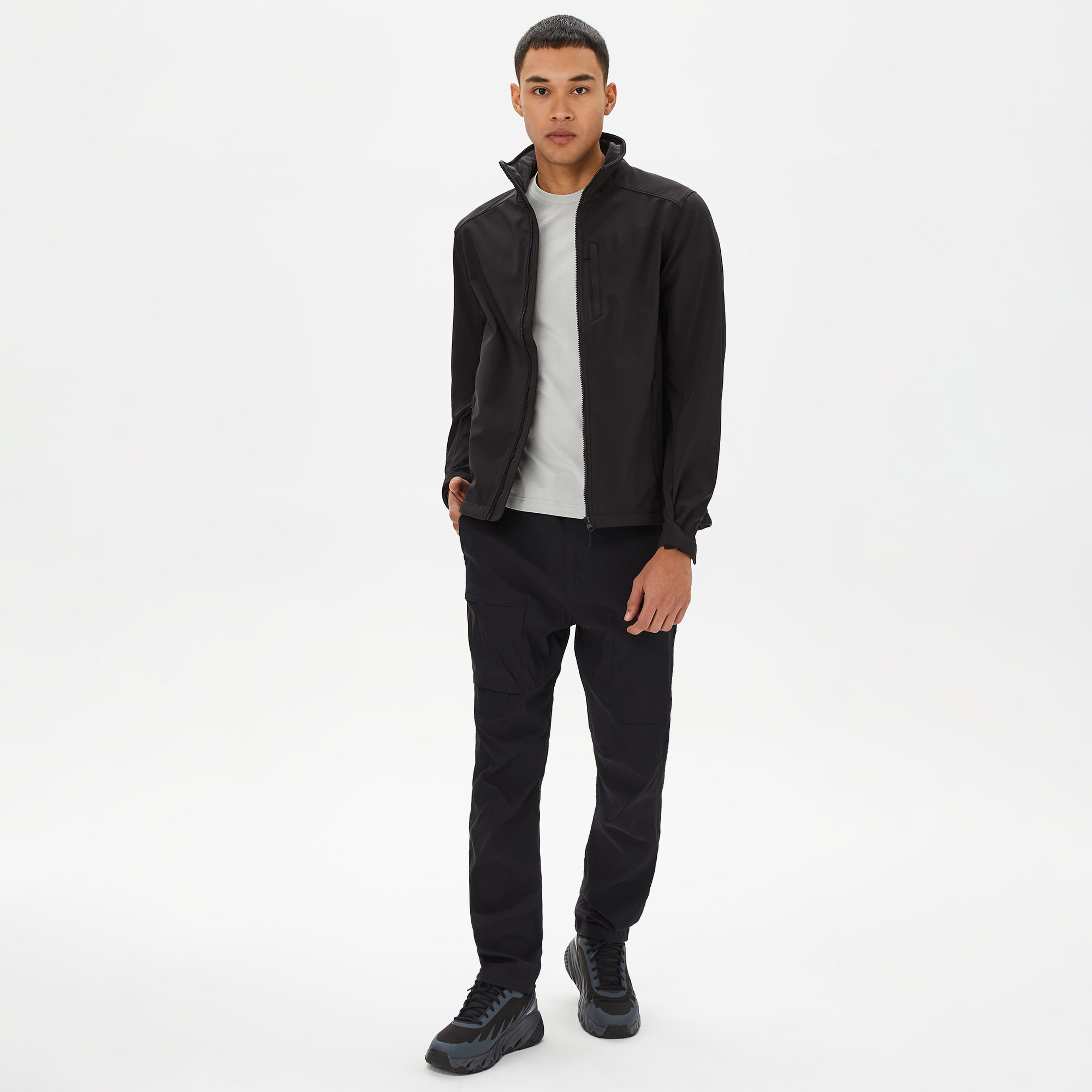 Helly Hansen Paramount Softshell Mont Erkek Siyah Polar