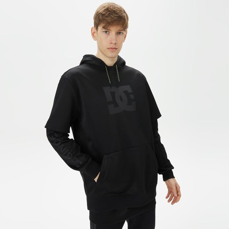 Dc Dryden Technical Erkek Siyah Günlük Sweatshirt