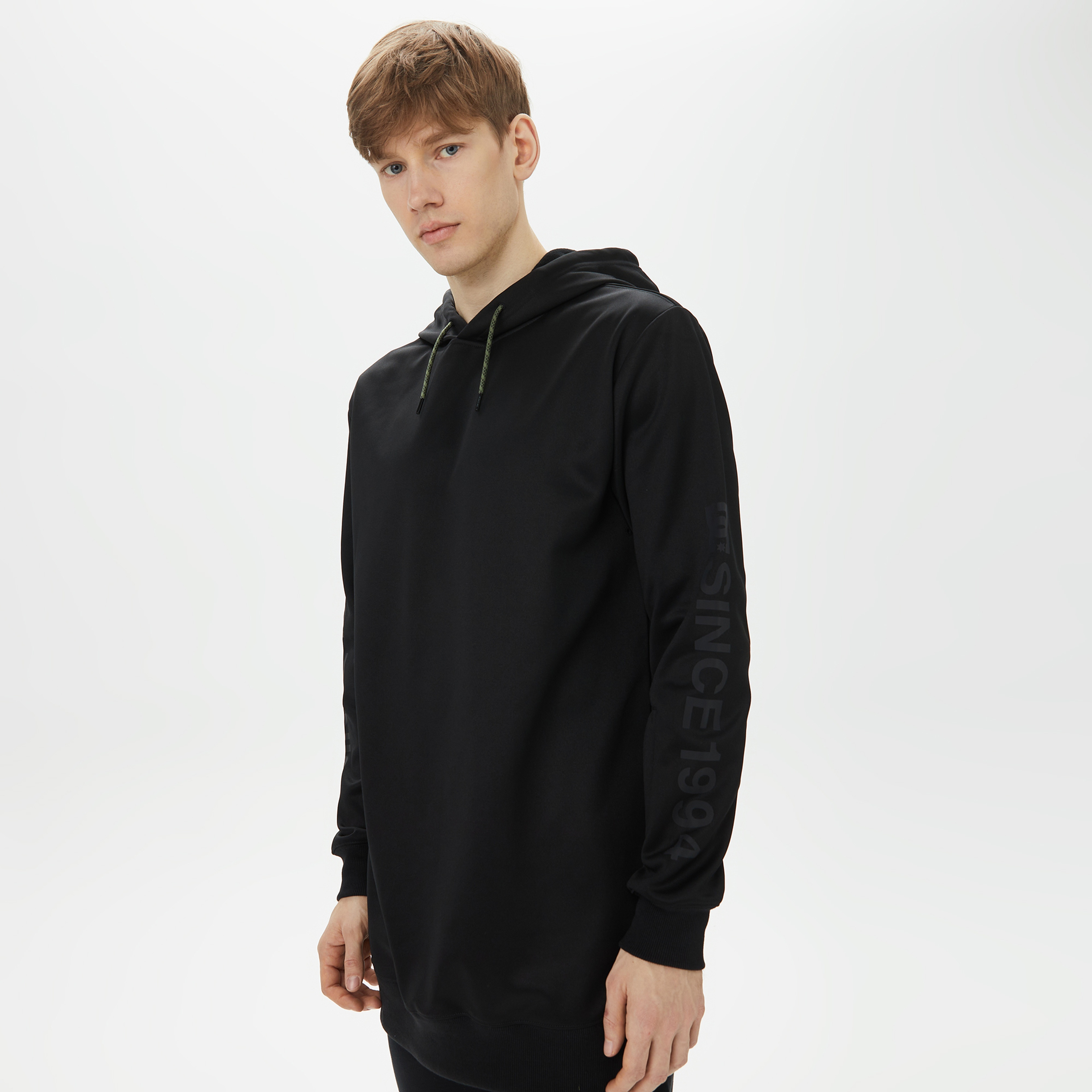 Dc Dryden Technical Erkek Siyah Günlük Sweatshirt