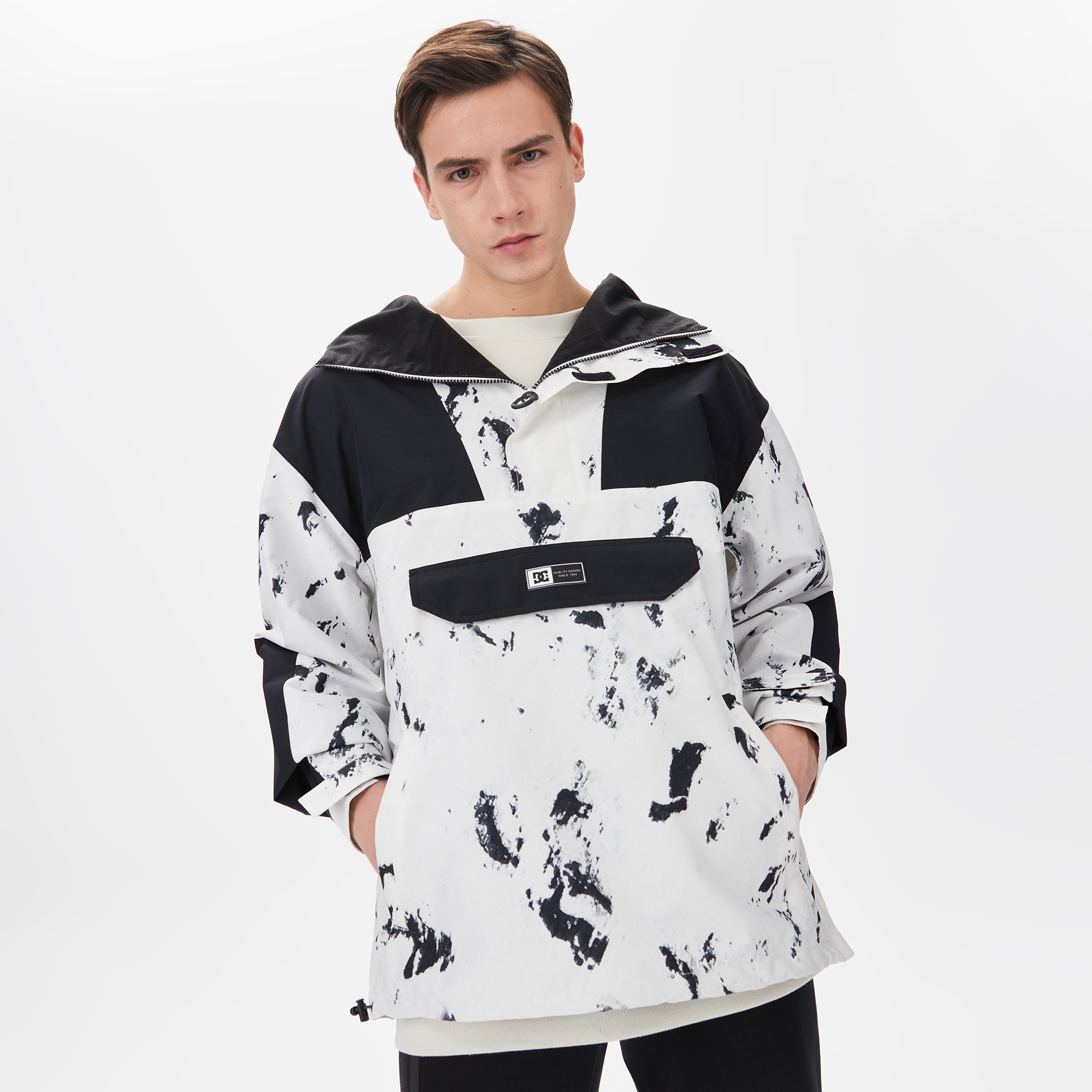 Dc 43 Anorak Erkek Beyaz Outdoor Mont